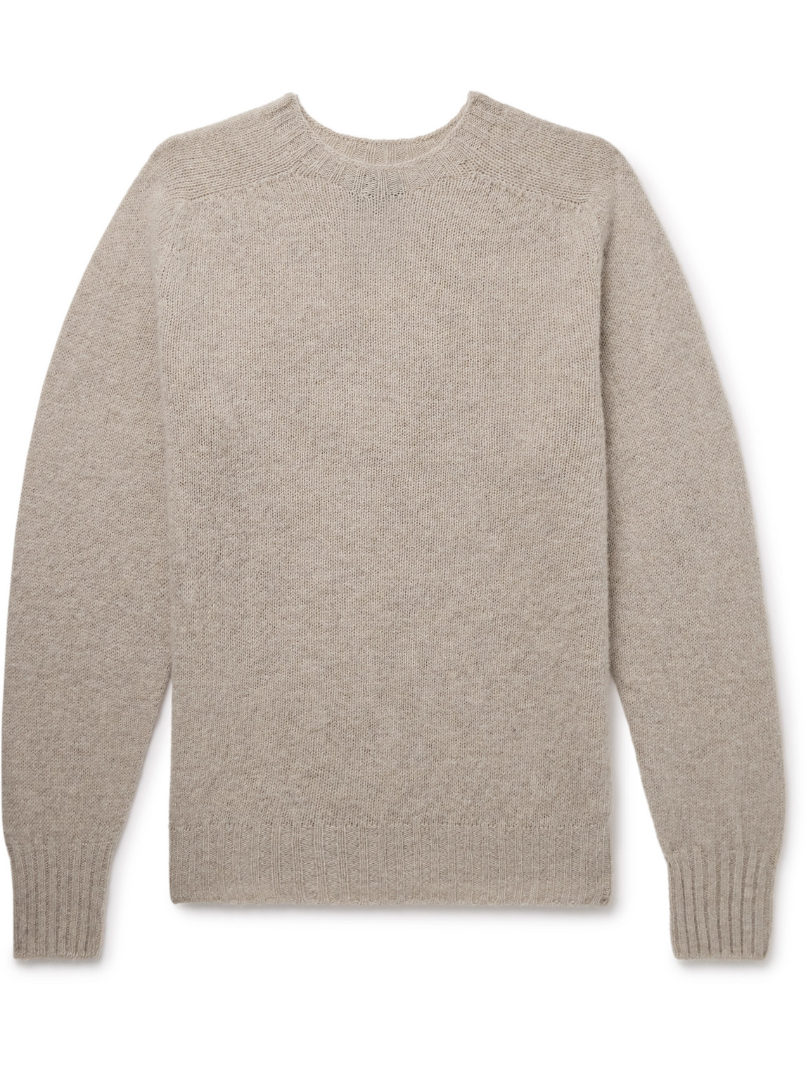Howlin' Birth Of The Cool Brushed-wool Jumper In Neutrals