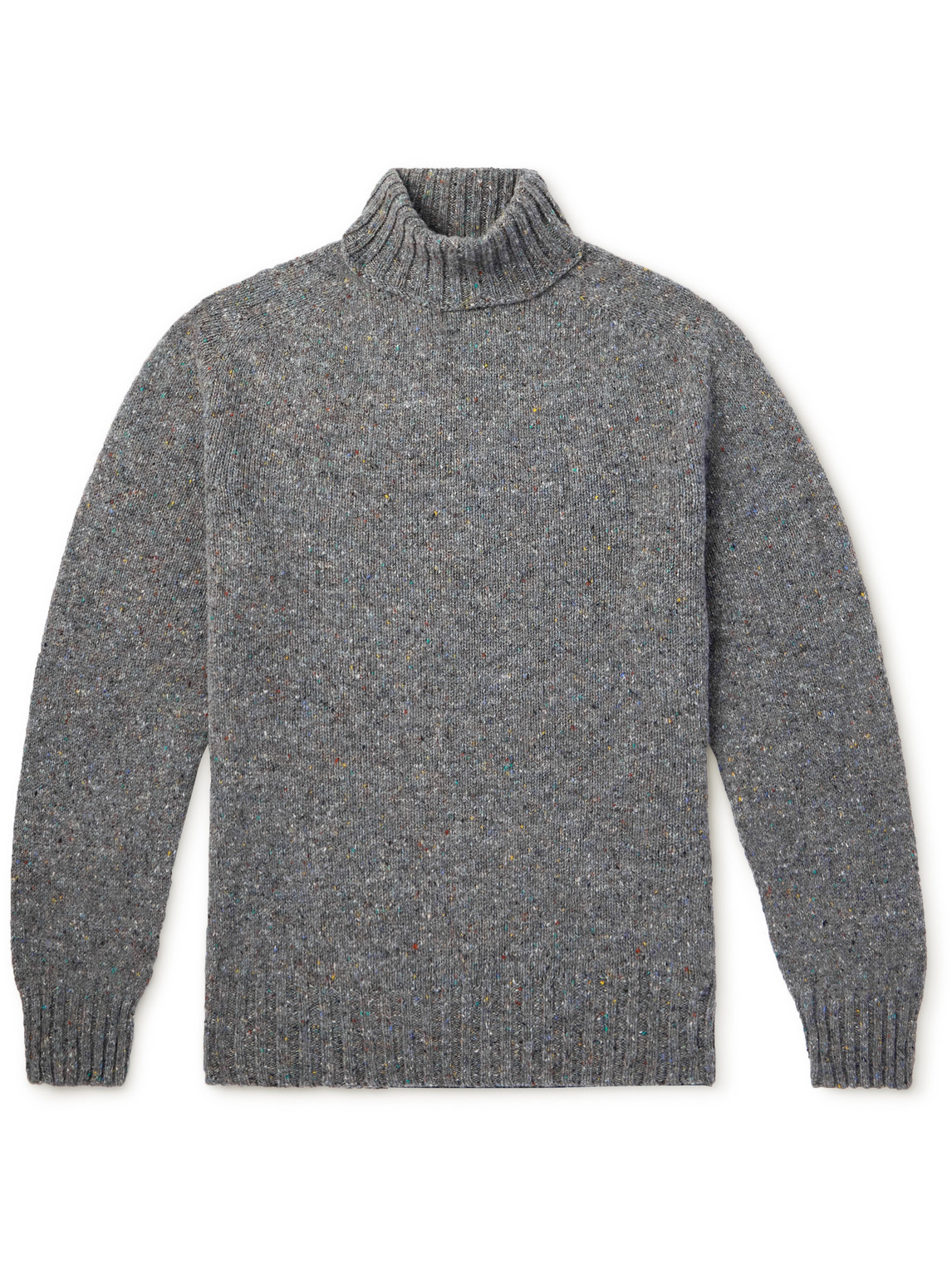 Howlin' Moonchild Wool Rollneck Jumper In Grey
