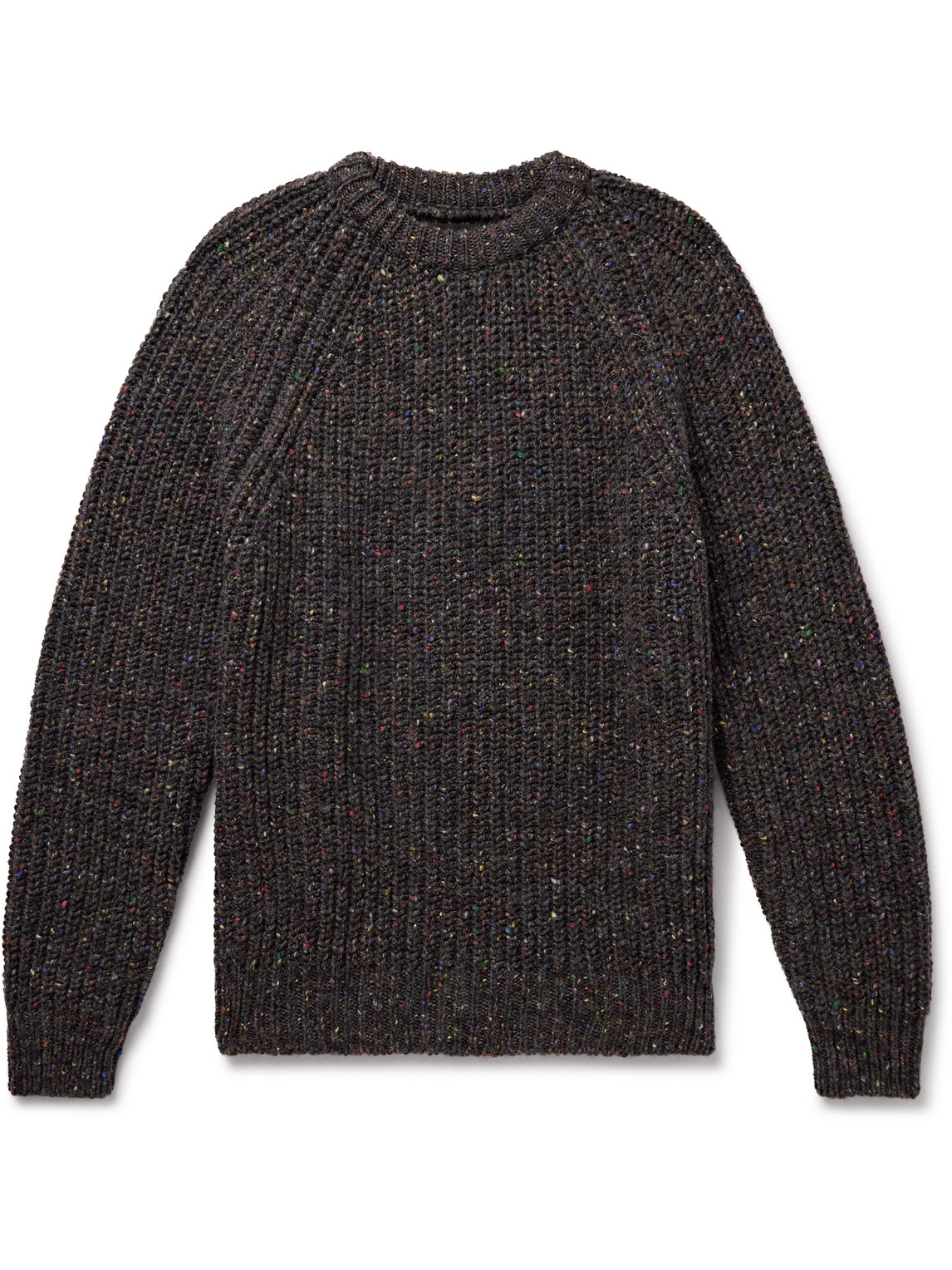 Howlin' Taste Of The Future Ribbed Wool Jumper In Grey