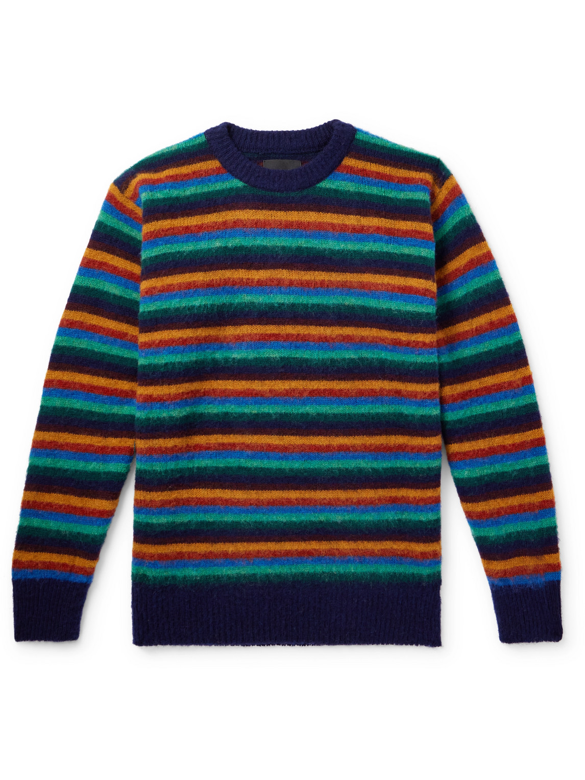 Howlin' Slow Burner Striped Wool Jumper In Multi