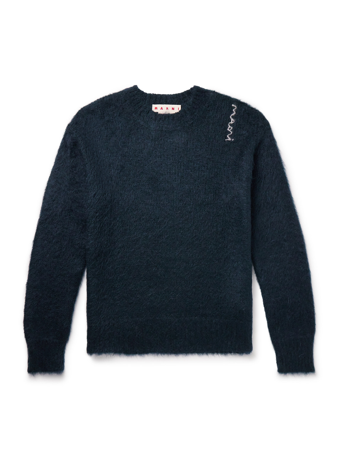 Marni – Logo-Embroidered Knitted Sweater