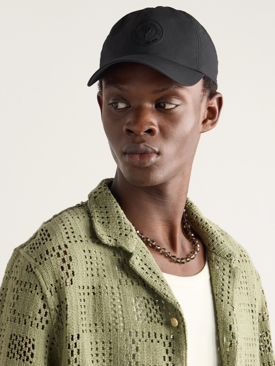 Logo-Appliquéd Shell Baseball Cap — 2