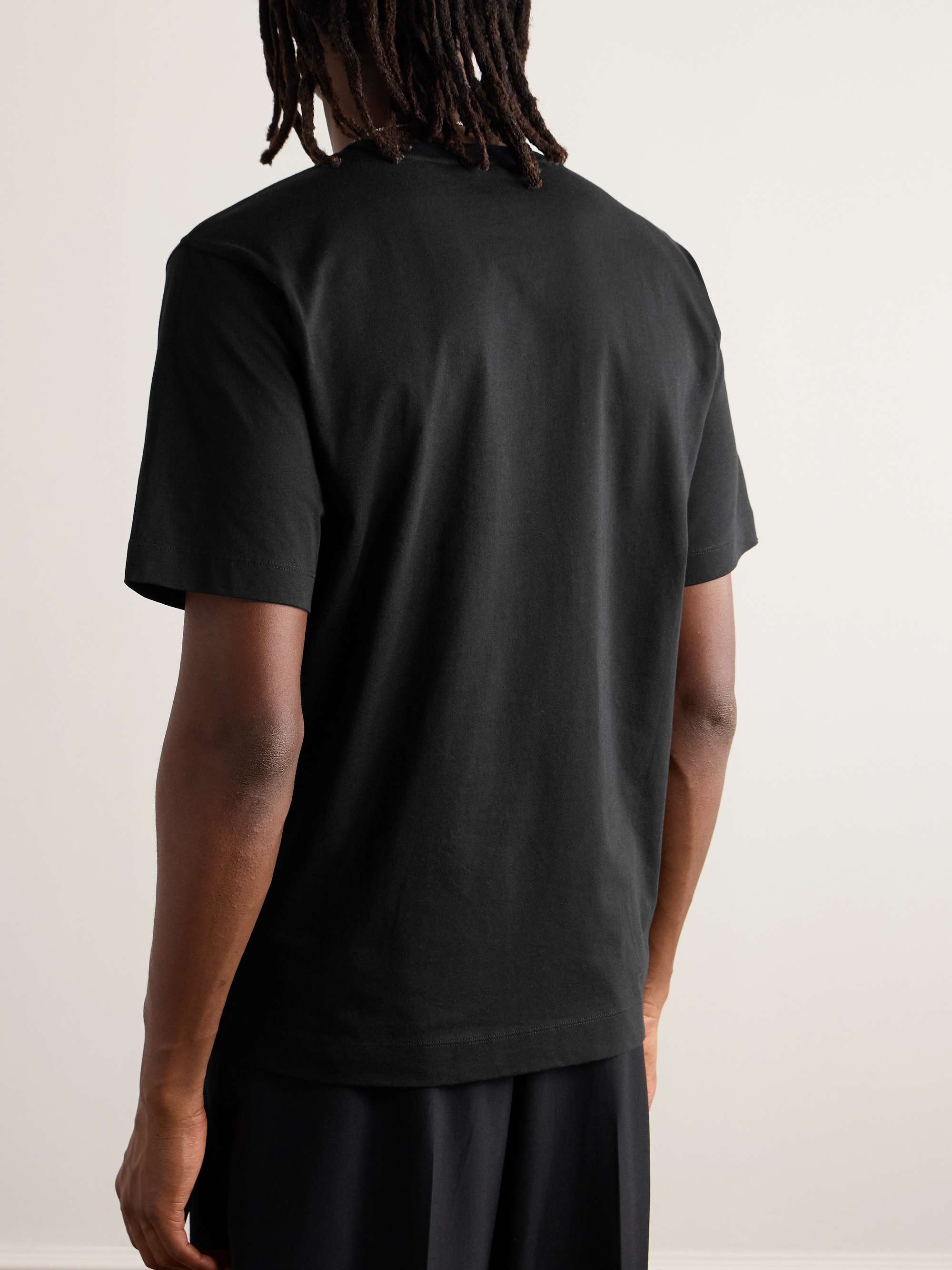 DRIES VAN NOTEN Hertz Cotton-Jersey T-Shirt for Men | MR PORTER