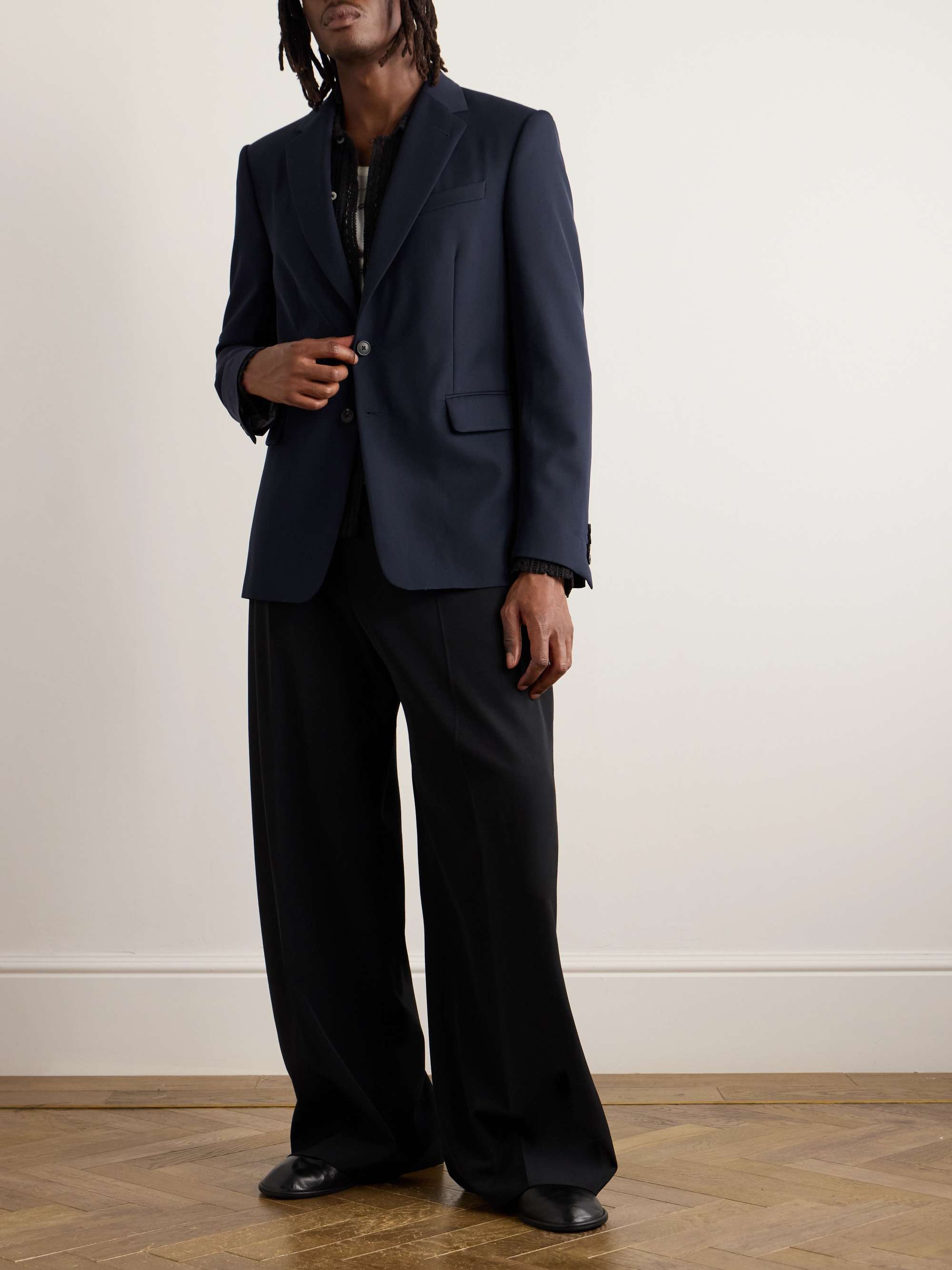 DRIES VAN NOTEN Slim-Fit Wool-Twill Blazer for Men | MR PORTER DRIES VAN NOTEN Slim-Fit Wool-Twill Blazer for Men | MR PORTER