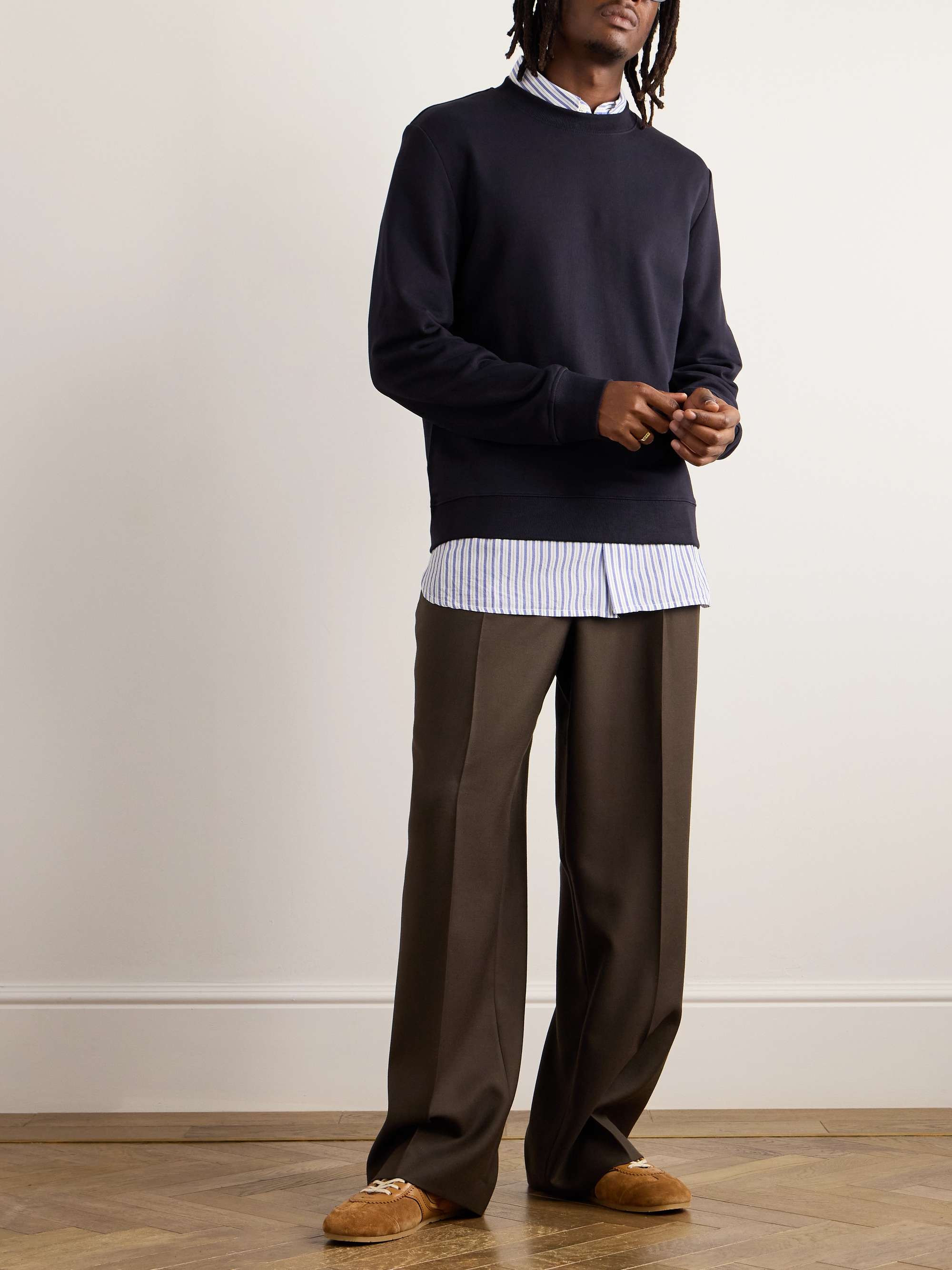 DRIES VAN NOTEN Cotton-Jersey Sweatshirt for Men | MR PORTER