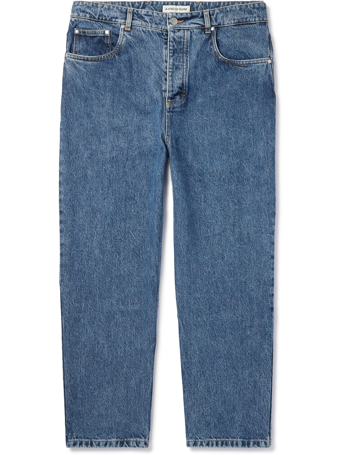 A Kind Of Guise Terek Wide-leg Jeans In Blue