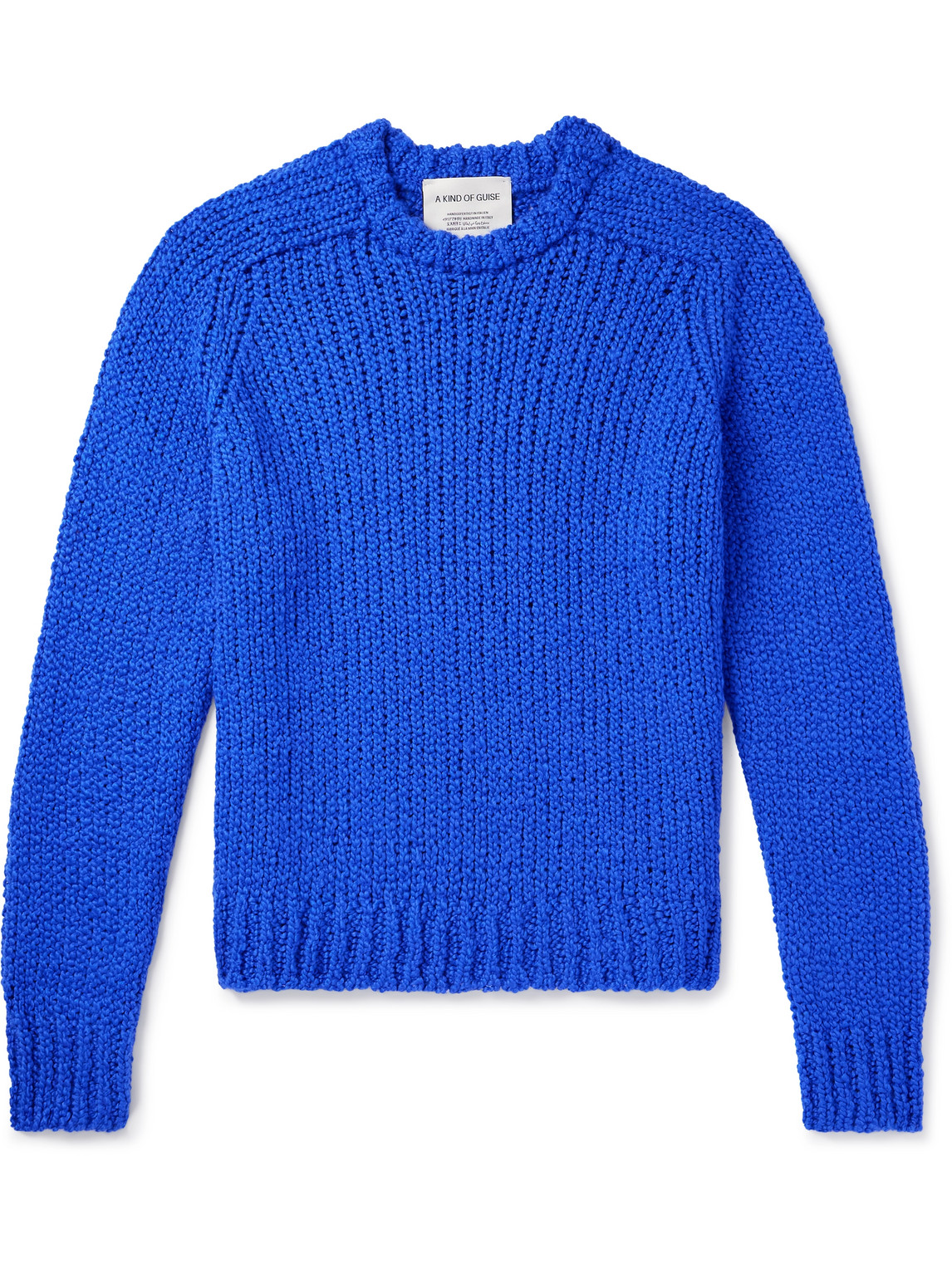 A Kind Of Guise Chachani Oversized Alpaca-blend Sweater In Blue