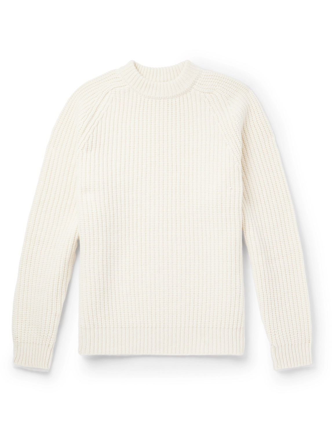 A Kind Of Guise Tambo Ribbed Wool Sweater In White