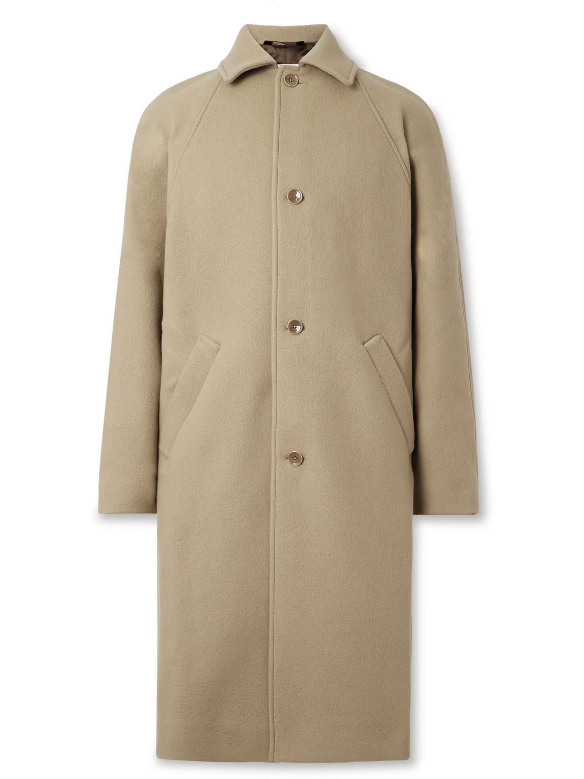 A Kind Of Guise Cyrus Wool-blend Felt Coat In Neutrals