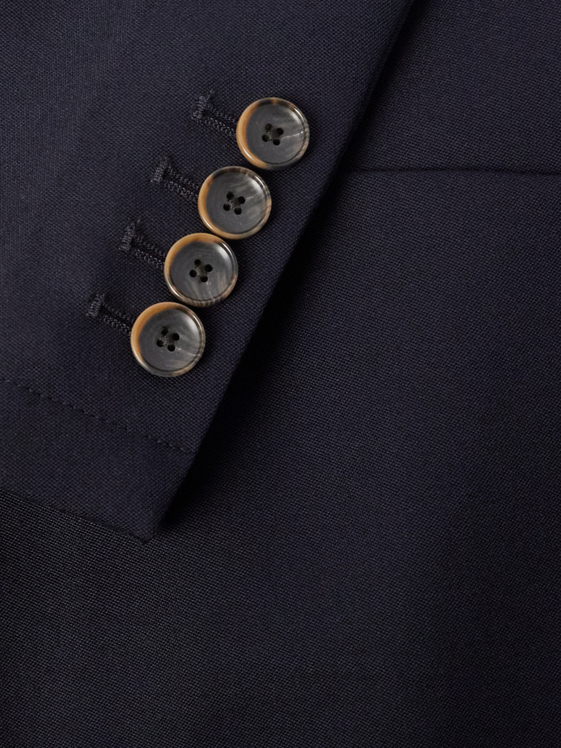 A Kind Of Guise Unstructured Virgin Wool Blazer In Blue