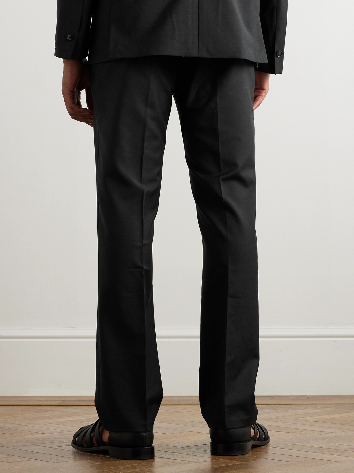  A Kind Of Guise - Straight-leg Pleated Virgin Wool And Mohair-blend Suit Trousers - Men - Gray - It 54 