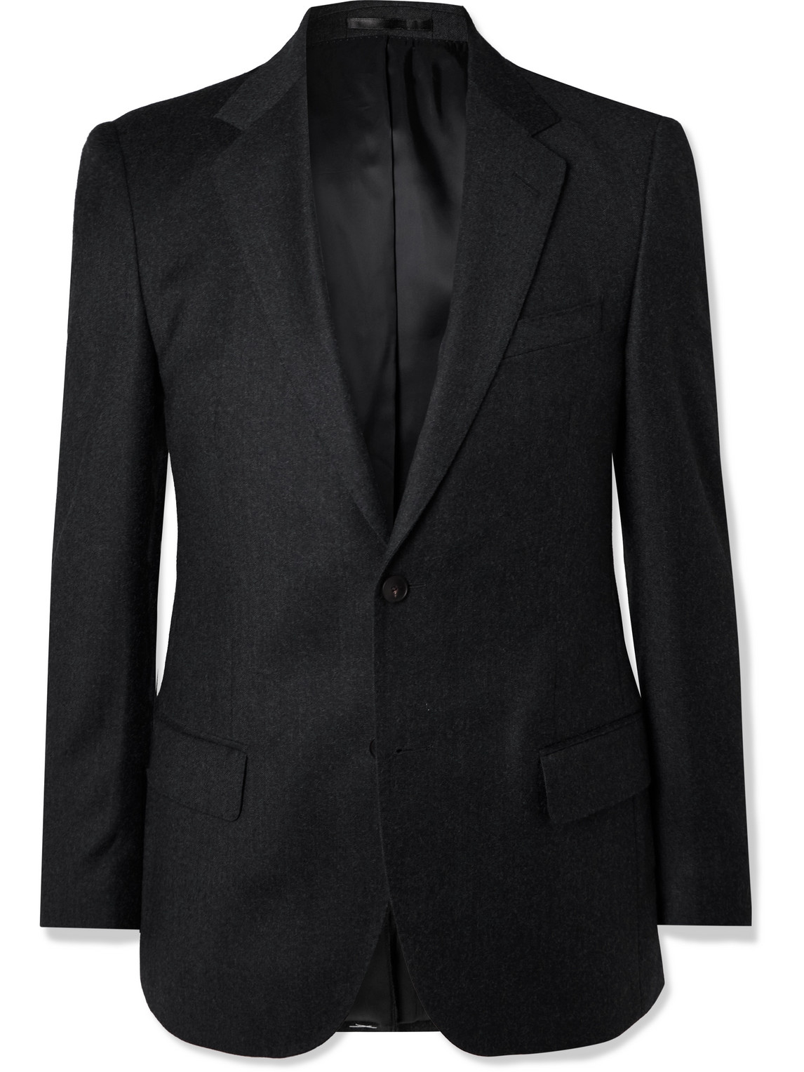 Slim-Fit Wool-Flannel Suit Jacket