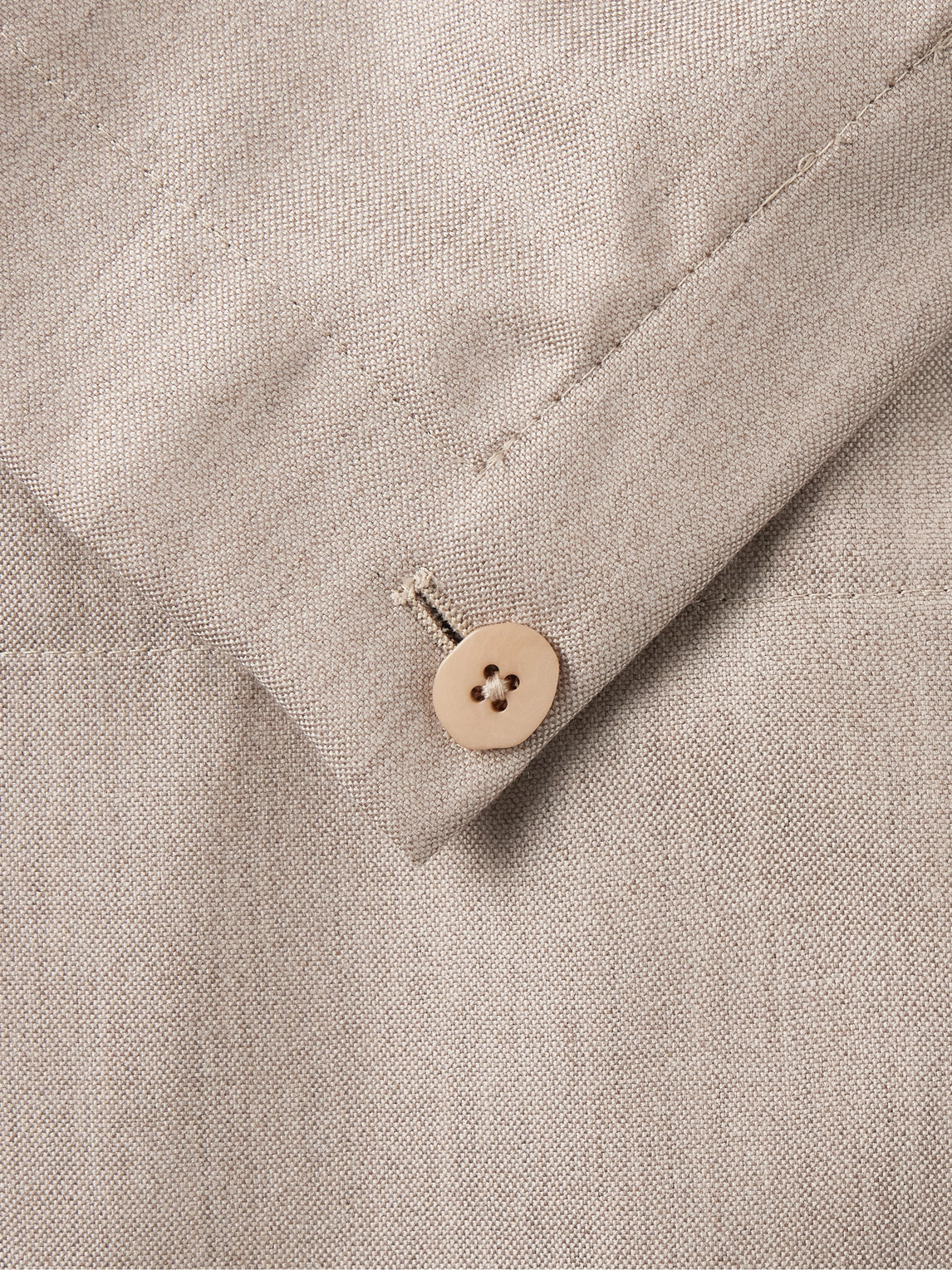 Shop Stòffa Double-breasted Cashmere Suit Jacket In Neutrals