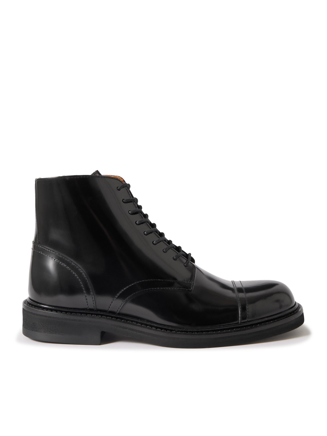 Jacques Glossed-Leather Boots