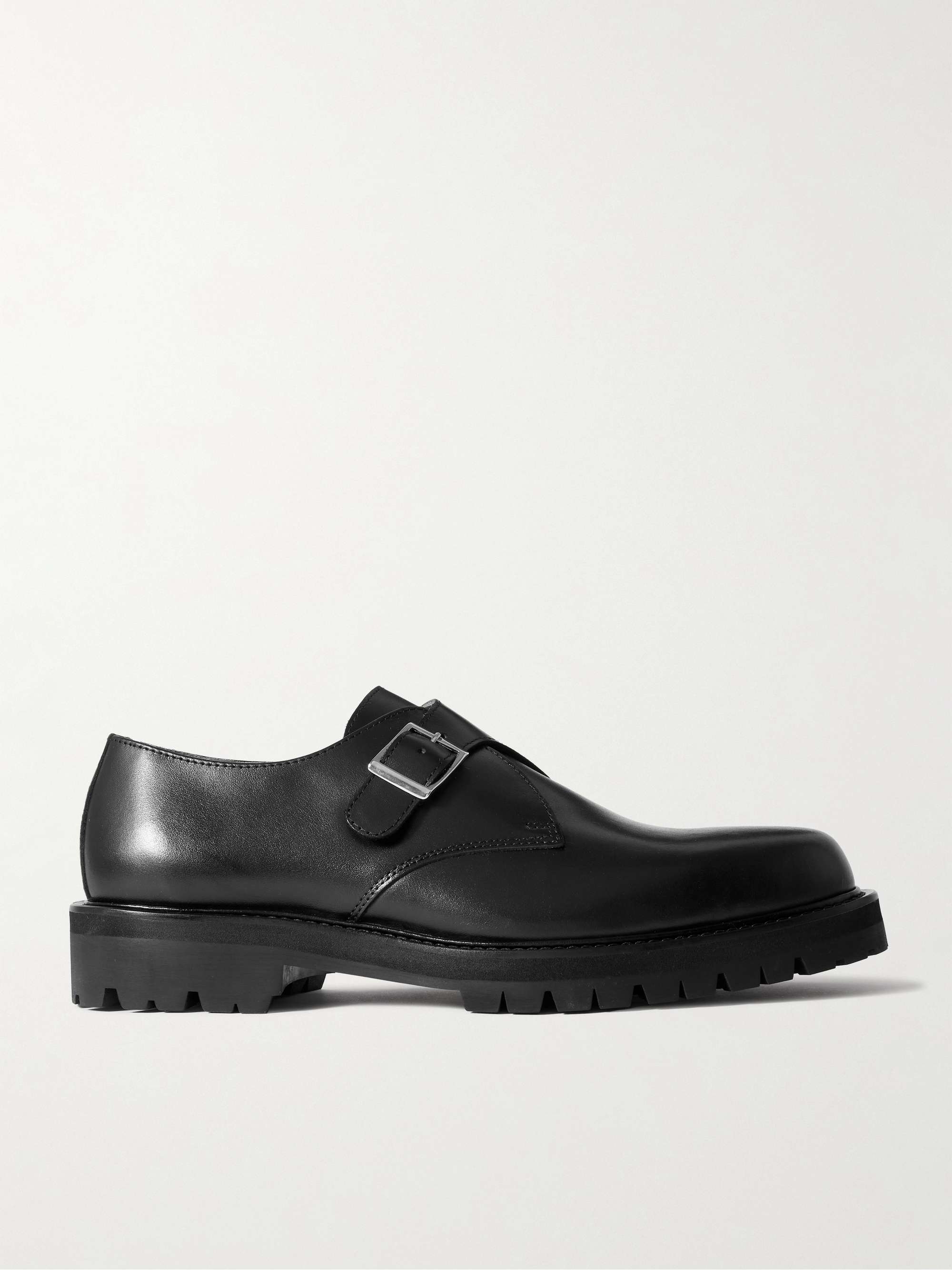 MR P. Jacques Leather Monk Strap Shoes for Men MR PORTER