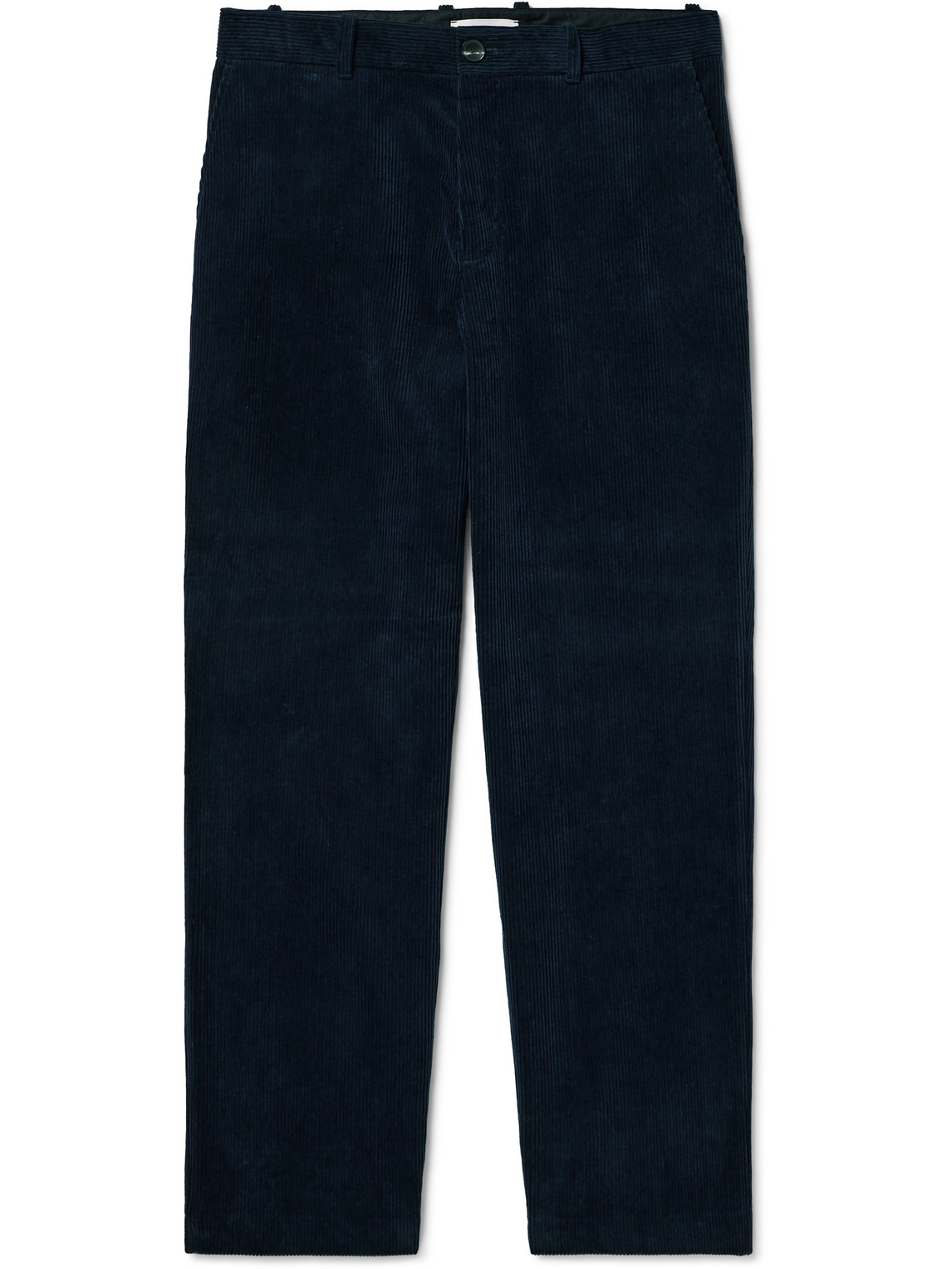 Edward Wide-Leg Organic Cotton-Corduroy Trousers