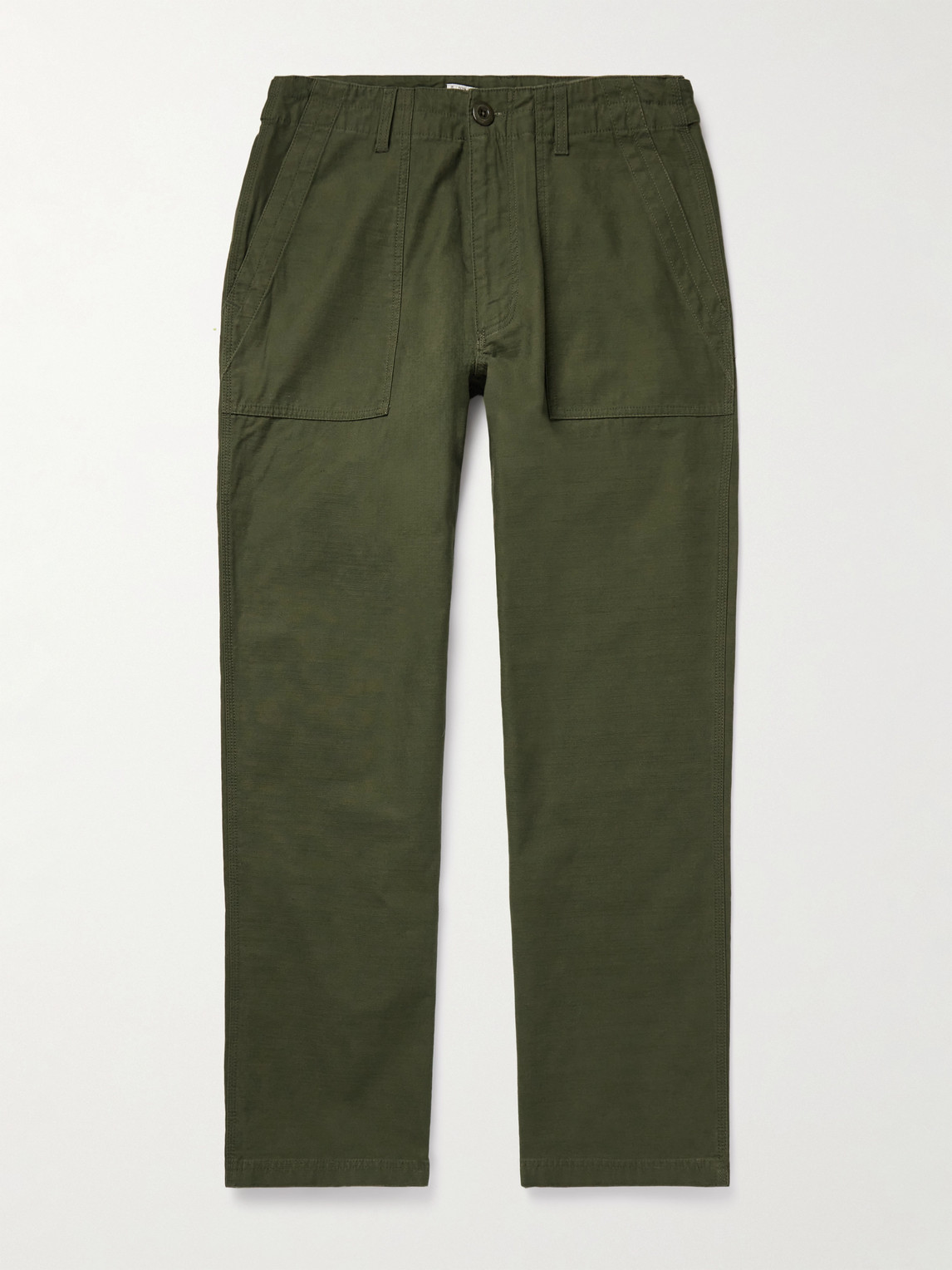 FrizmWORKS Straight-Leg Cotton Trousersen