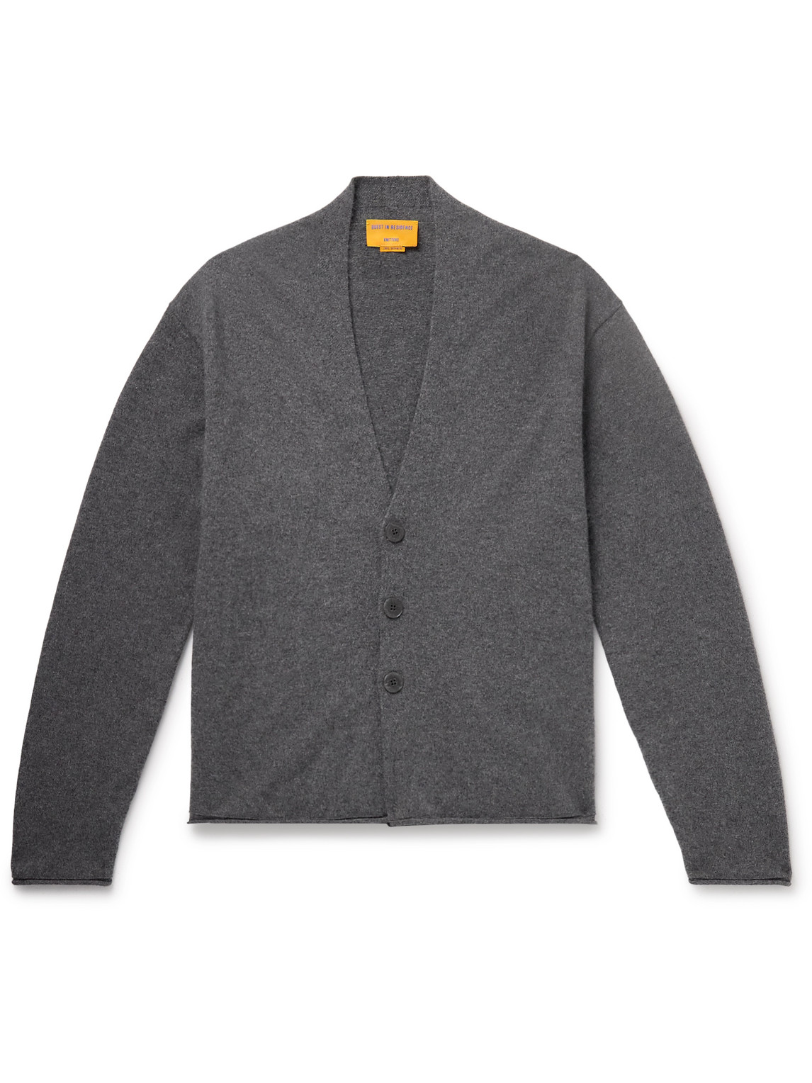Guest In Residence Everywear Cashmere Cardigan In Gray
