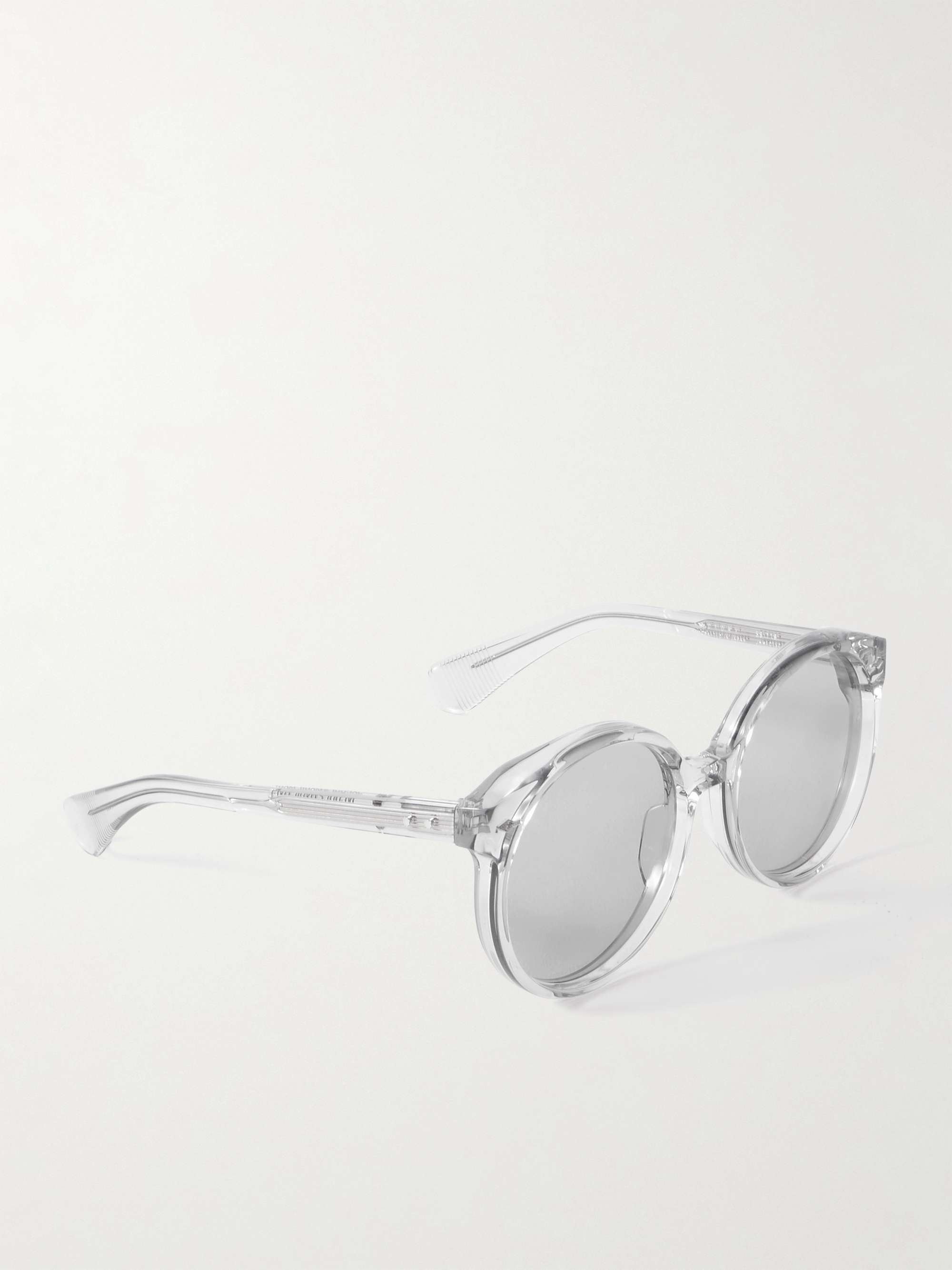 JACQUES MARIE MAGE Round-Frame Acetate Sunglasses for Men