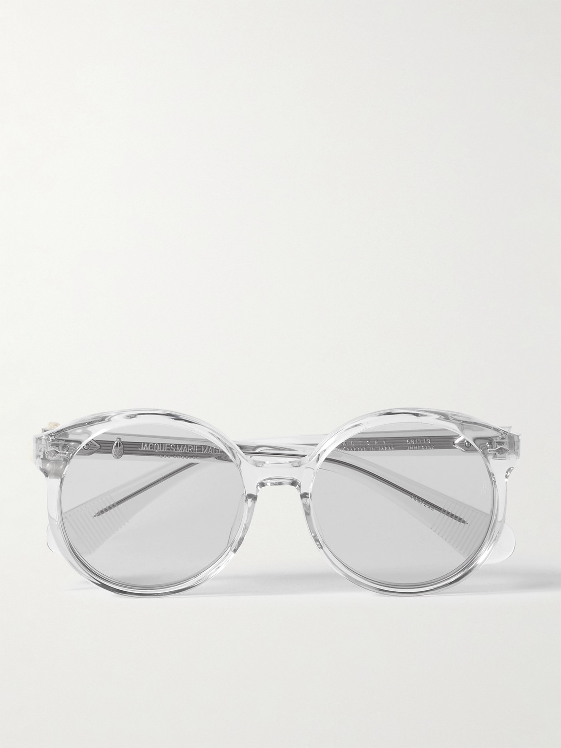 Jacques Marie Mage Round-Frame Acetate Sunglasses - Men