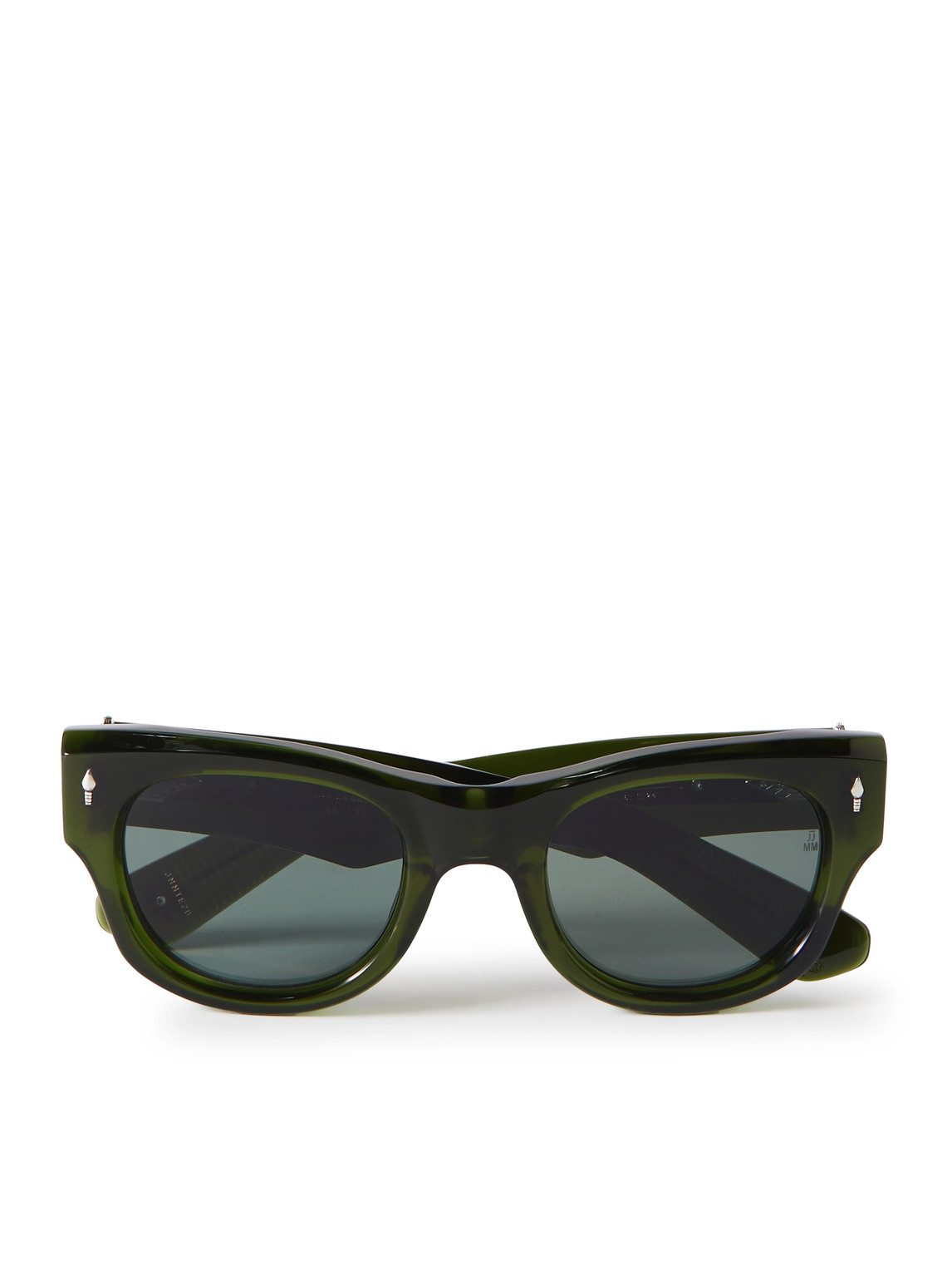 Jacques Marie Mage Truckee D-frame Acetate Sunglasses In Green
