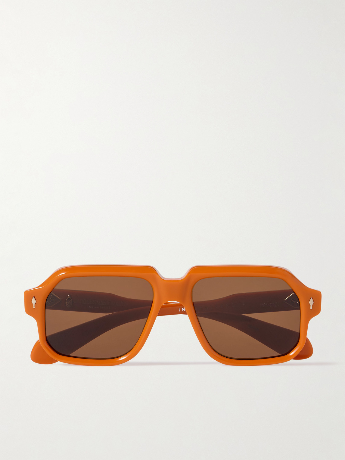 Jacques Marie Mage Challenger Square-Frame Acetate Sunglasses - Men