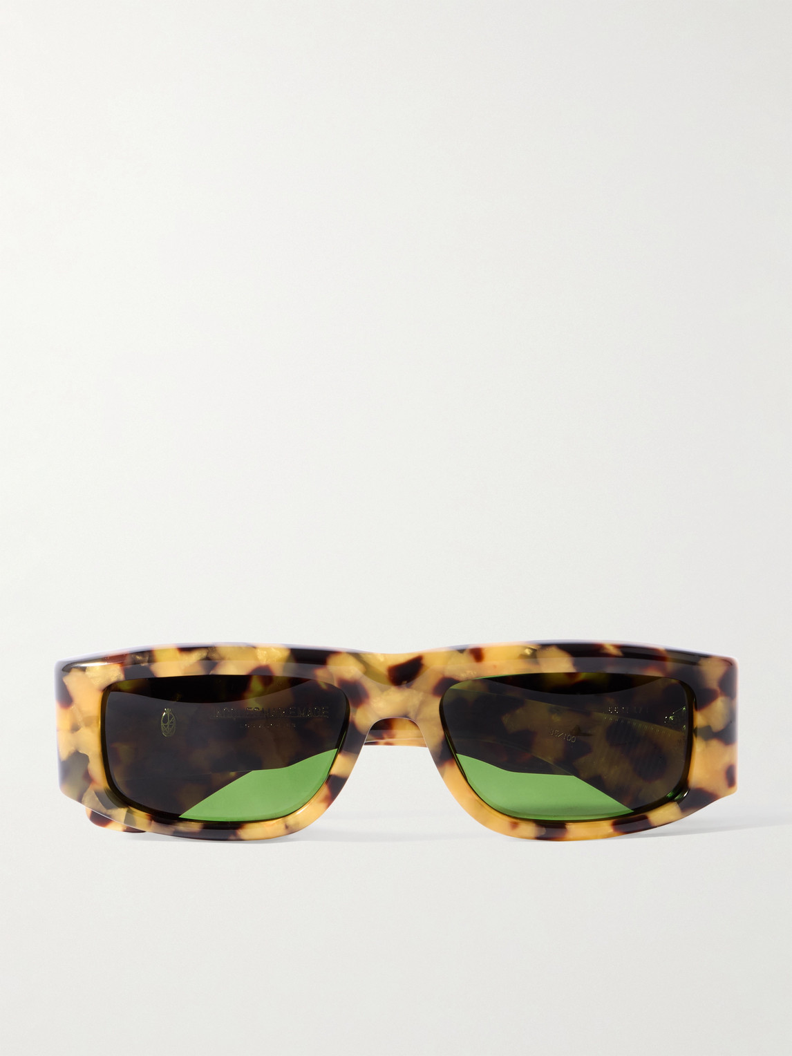 Jacques Marie Mage Romi Rectangular-Frame Tortoiseshell Acetate Sunglasses - Men