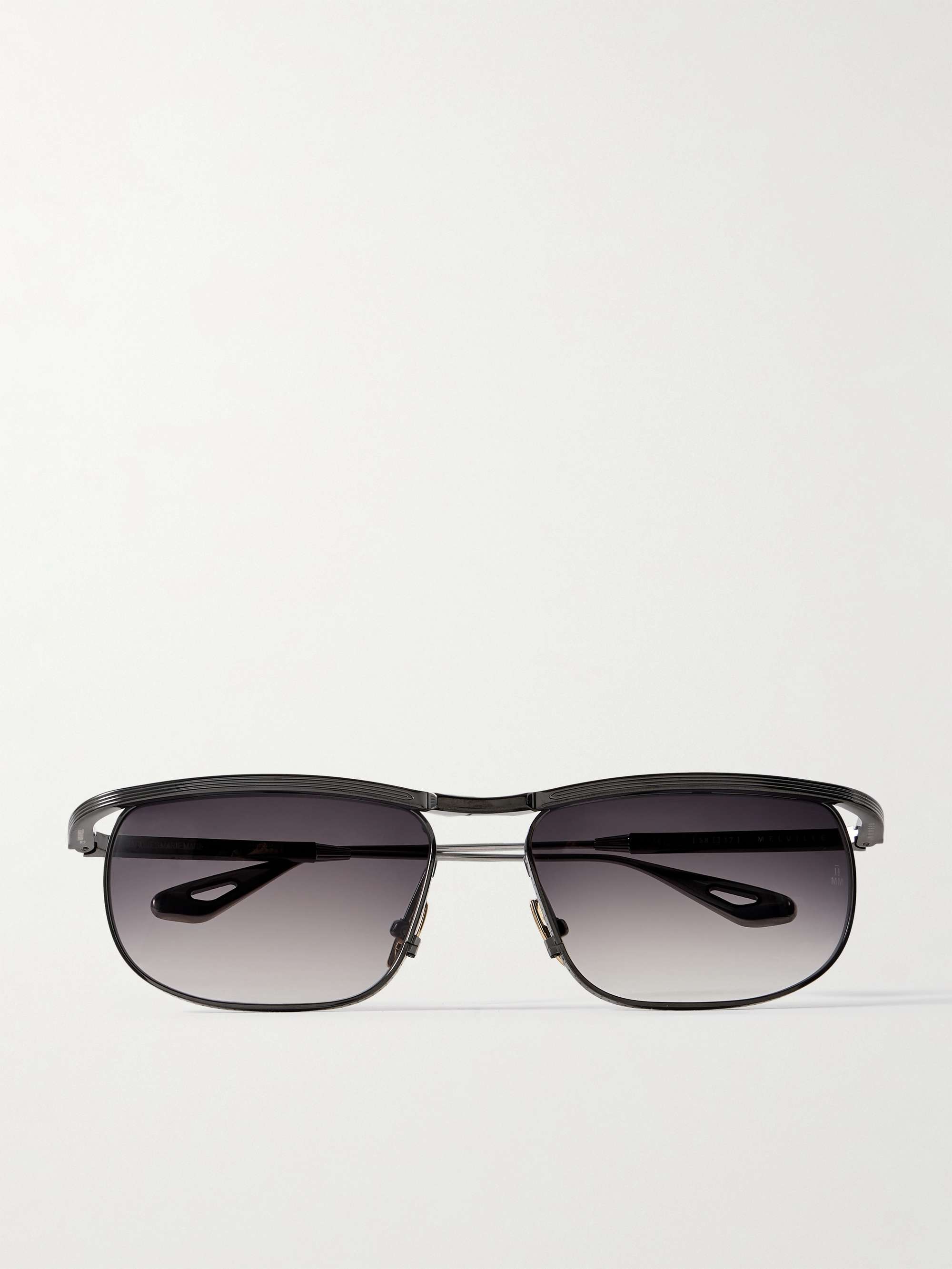 Occhiali da sole in beta titanio con montatura rettangolare Melville JACQUES MARIE MAGE da uomo MR PORTER