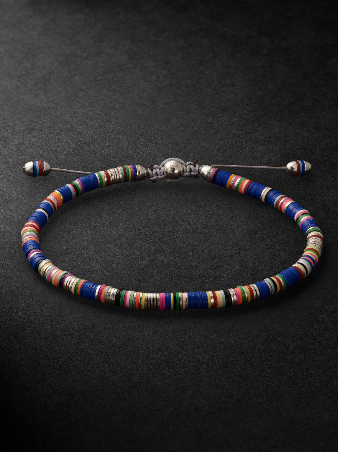 M. COHEN BY MAOR – Malli Sterling Silver and Cord Beaded Bracelet