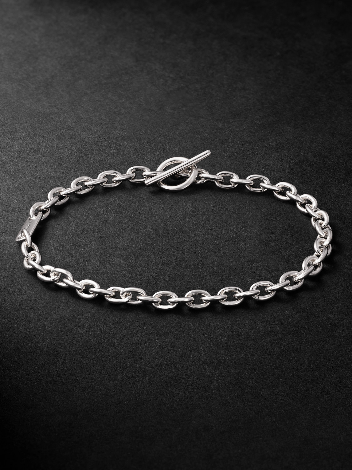 M. COHEN Plaun Link terling ilver Chain Bracelet - Men