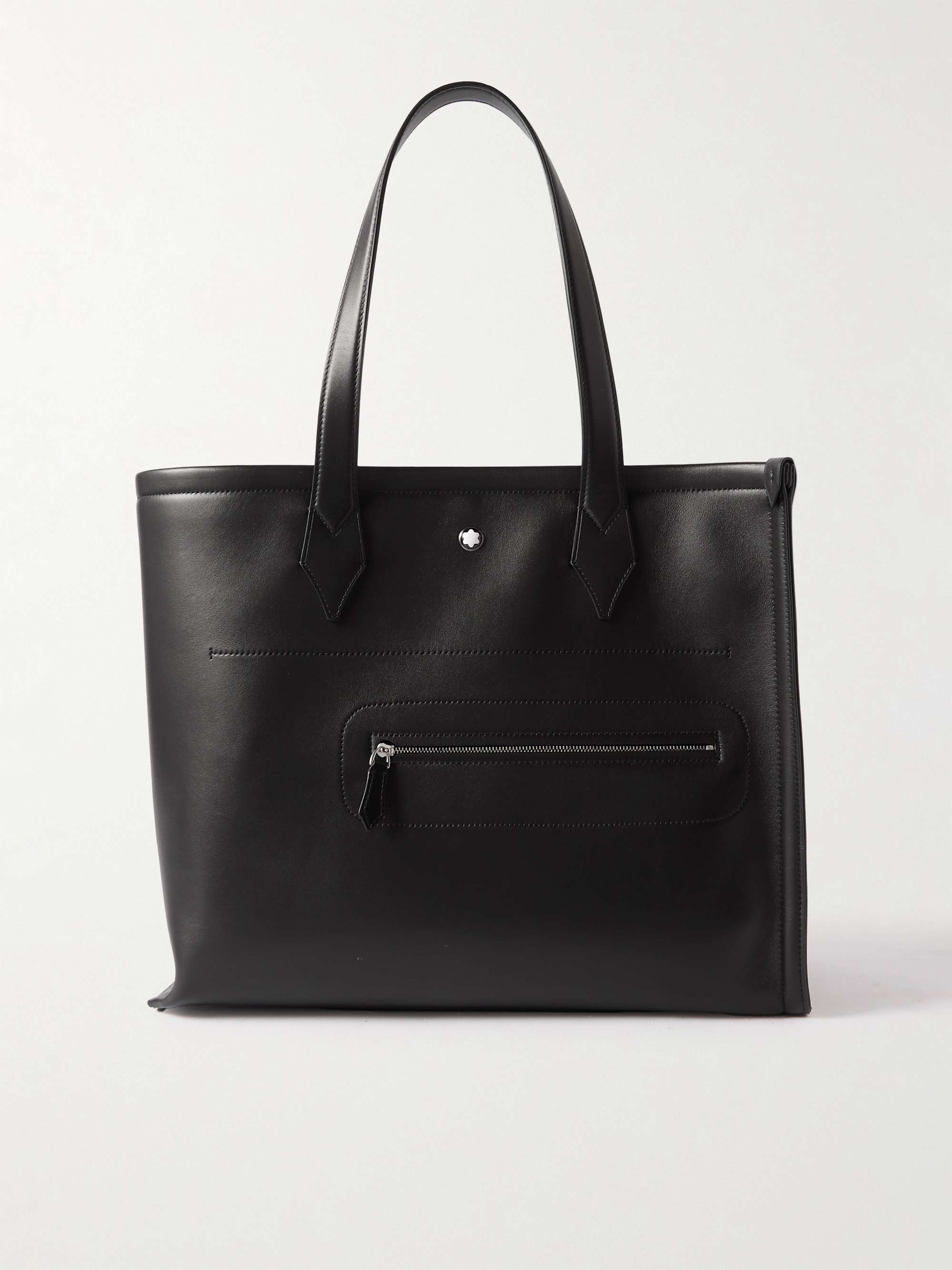 Montblanc leather bag hotsell