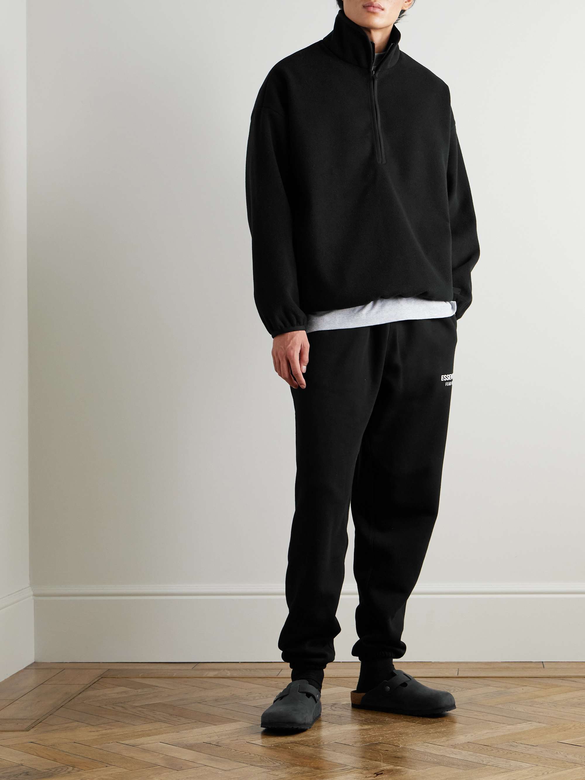 Cyclist half zip hoody cotton sweat deals