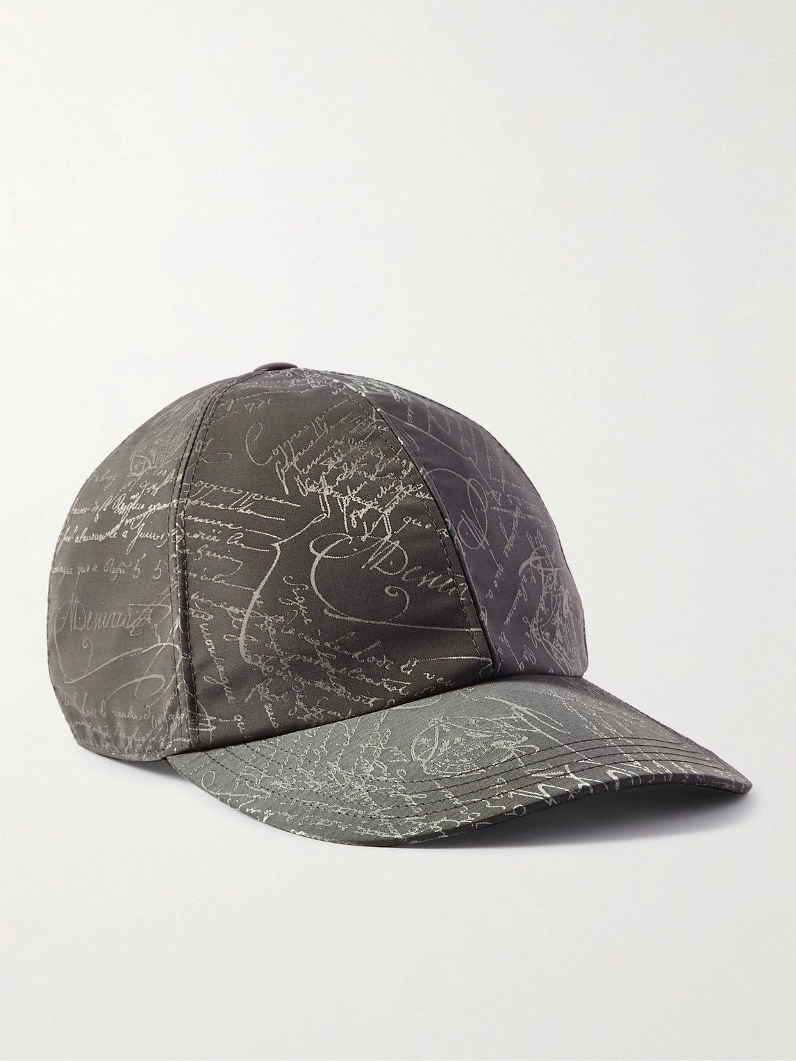 Berluti Scritto-Jacquard Twill Baseball Cap - Men