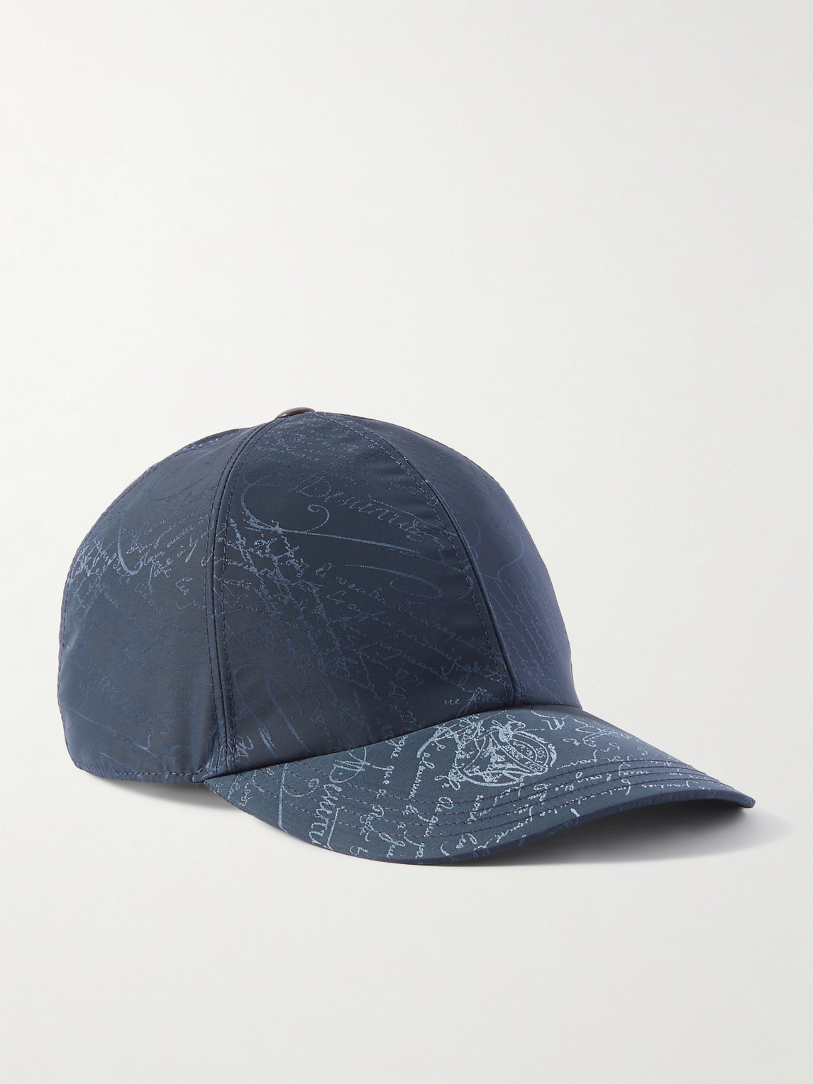Berluti Scritto-Jacquard Twill Baseball Cap - Men