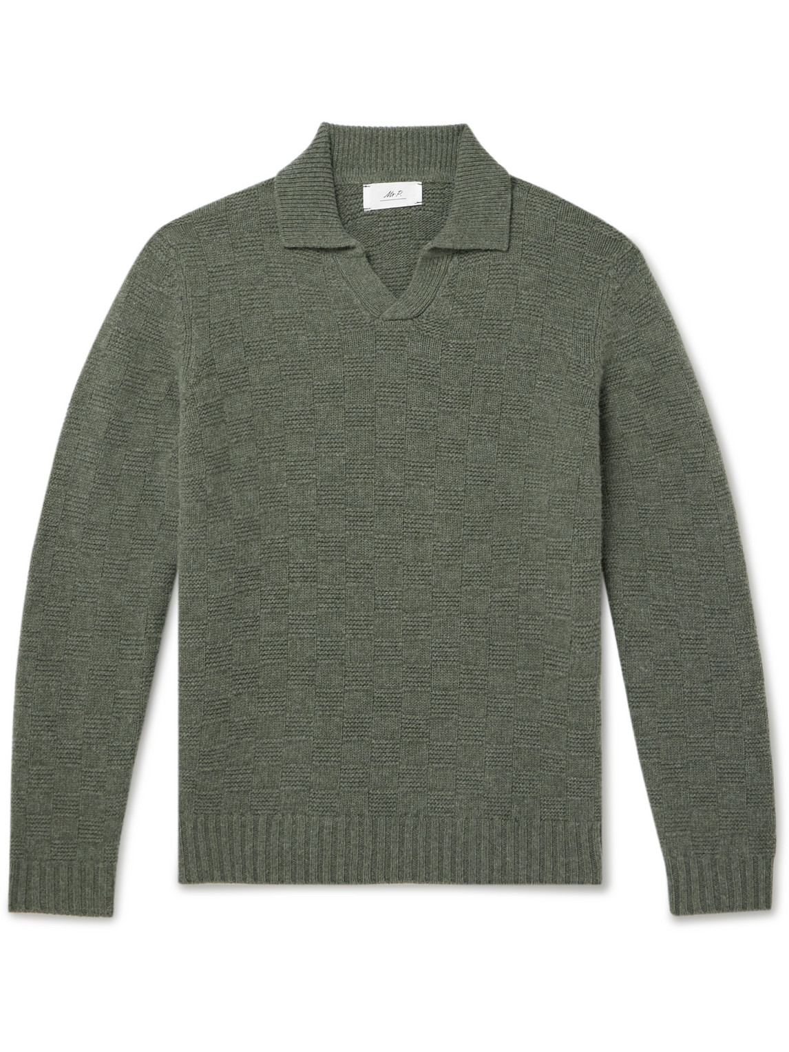 Wool Polo Sweater