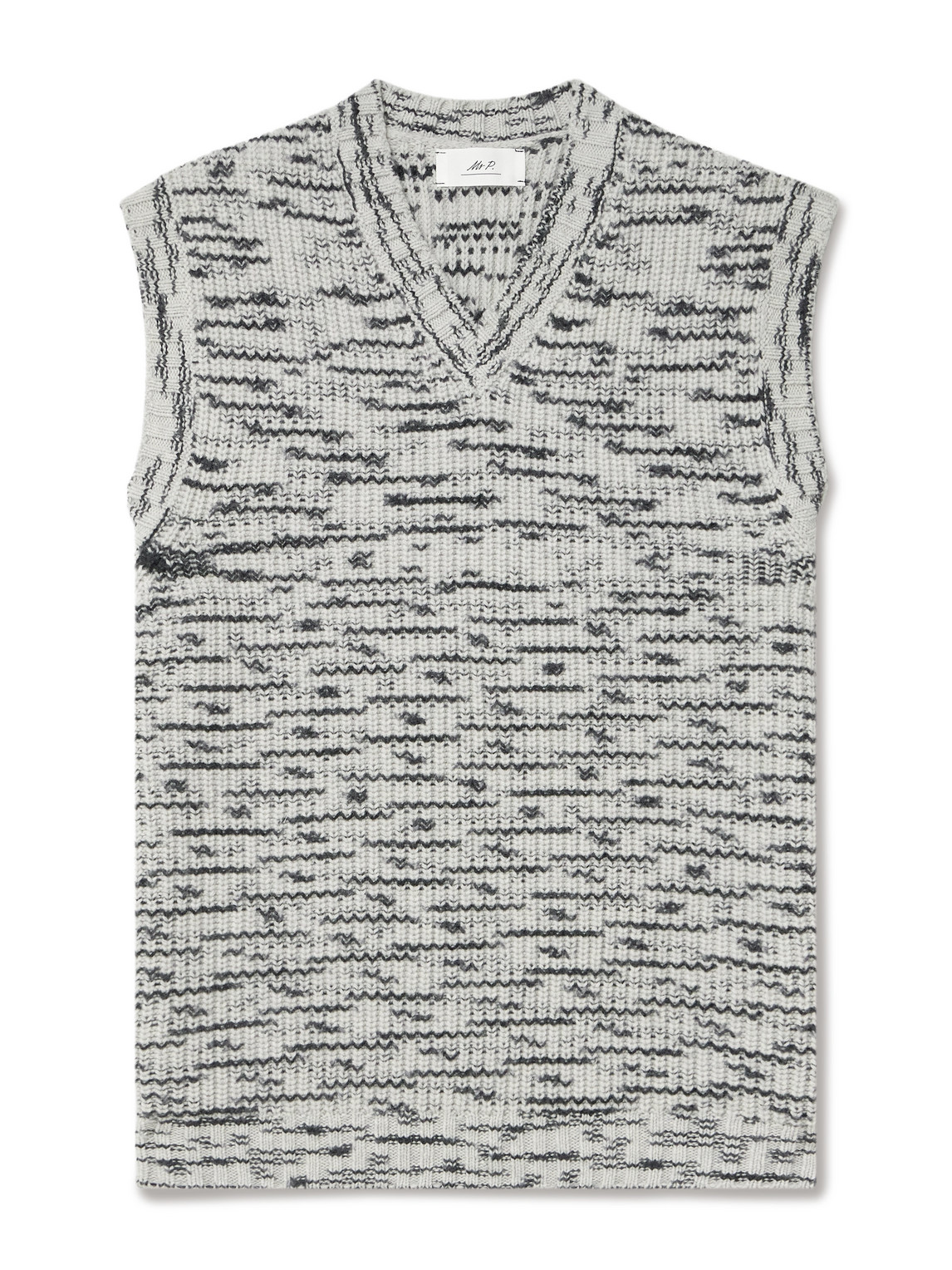 Space-Dyed Wool Sweater Vest