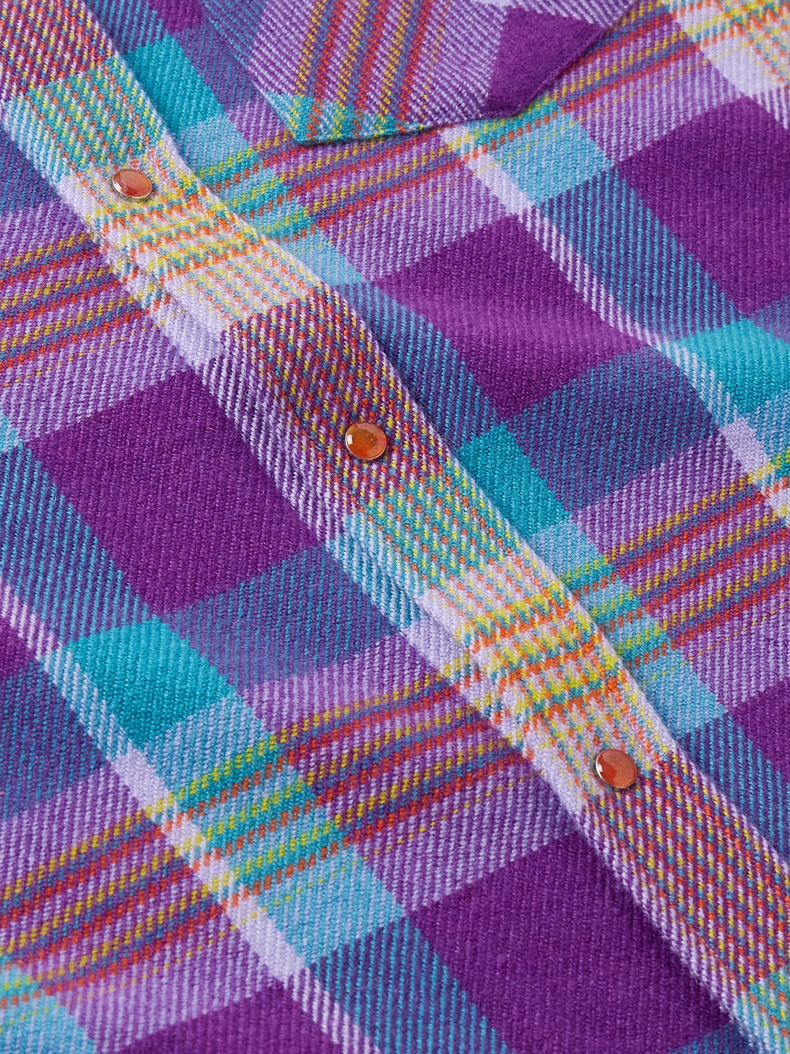 Checked Cashmere Shirt