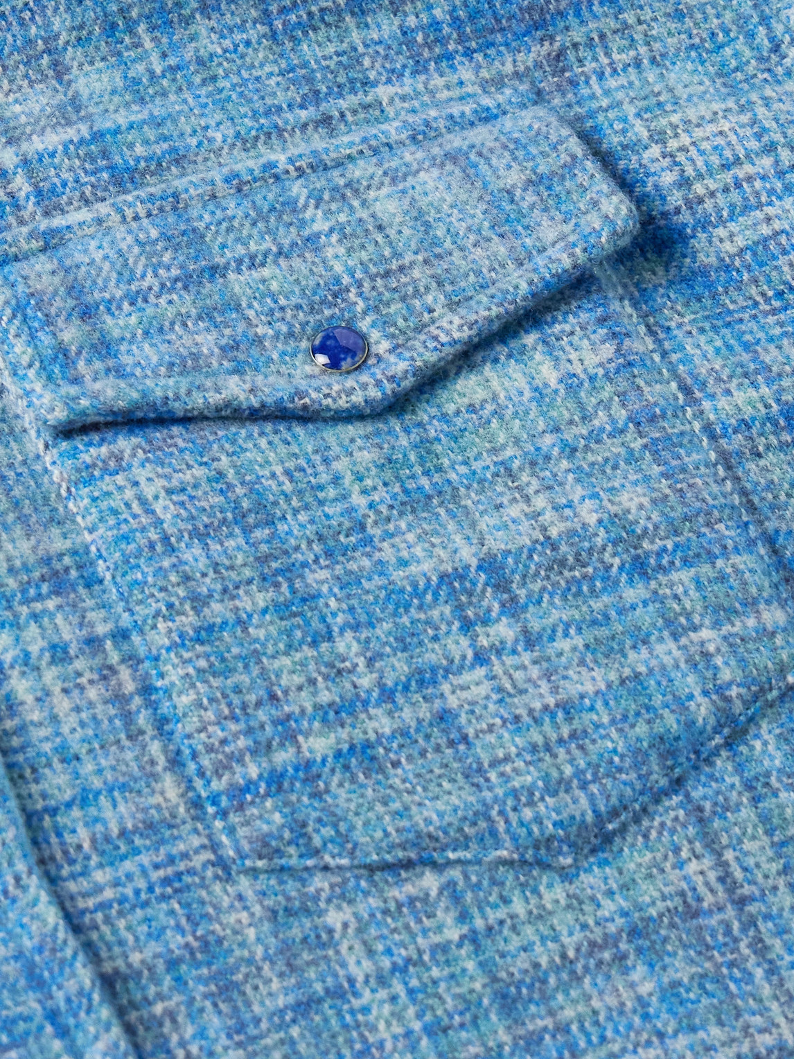 Space-Dyed Cashmere Shirt