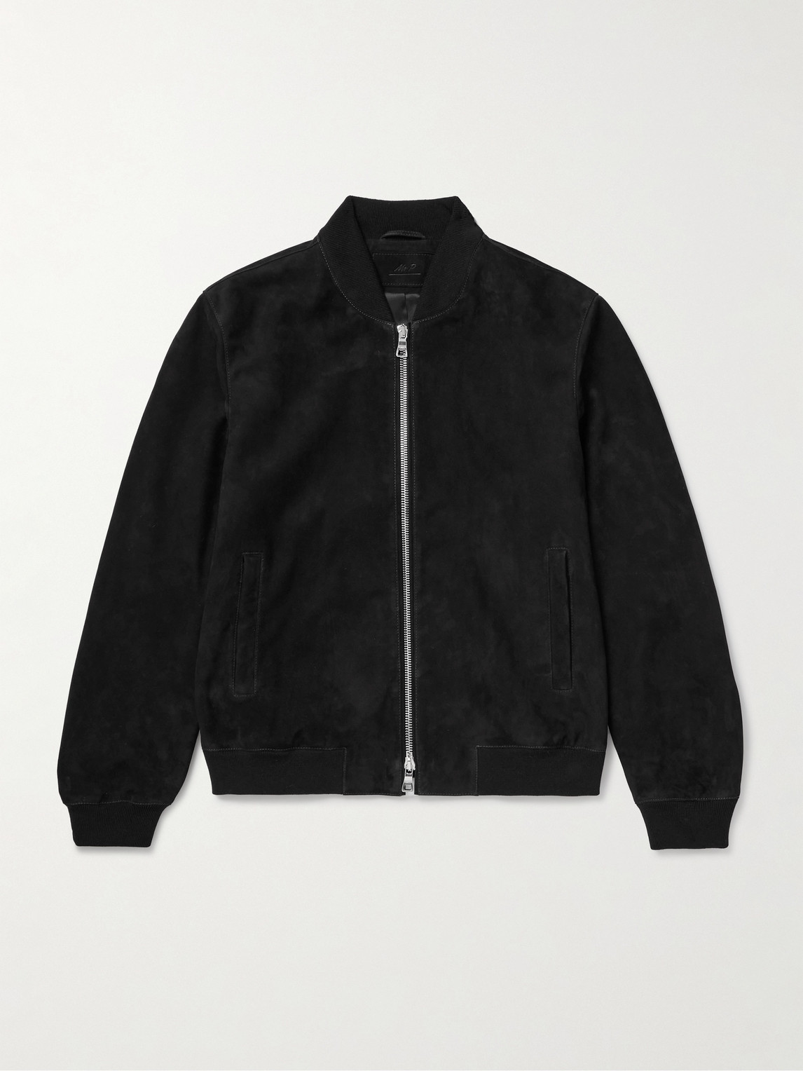 MR P. Suede Bomber Jacket - Men