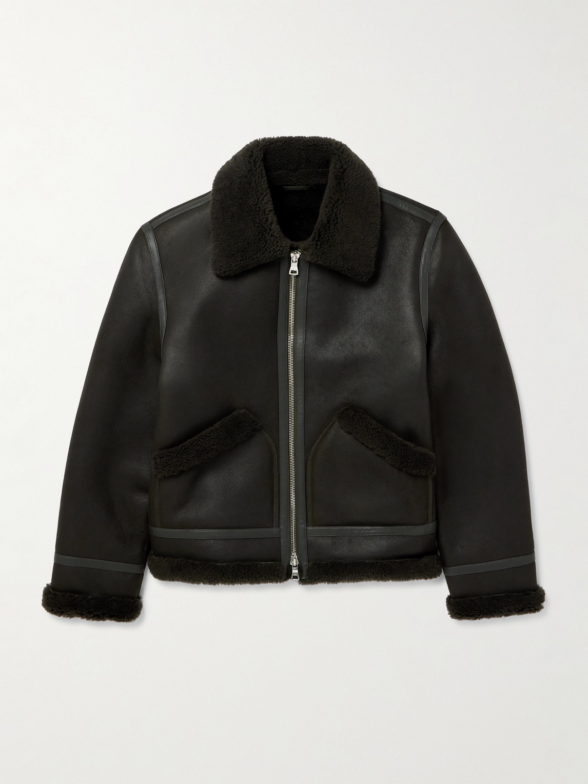 MR P. Shearling Aviator Jacket - Men