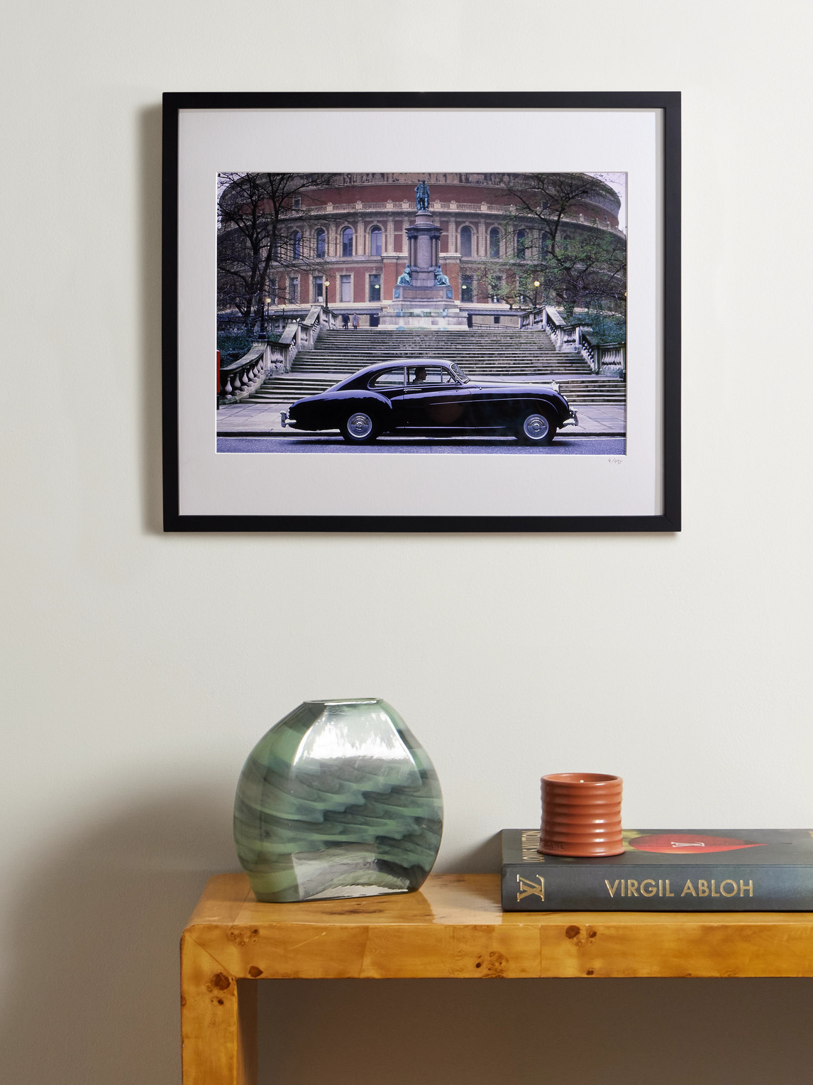 Framed 2021 Bentley Continental Framed Print, 20'' x 24'' — 2