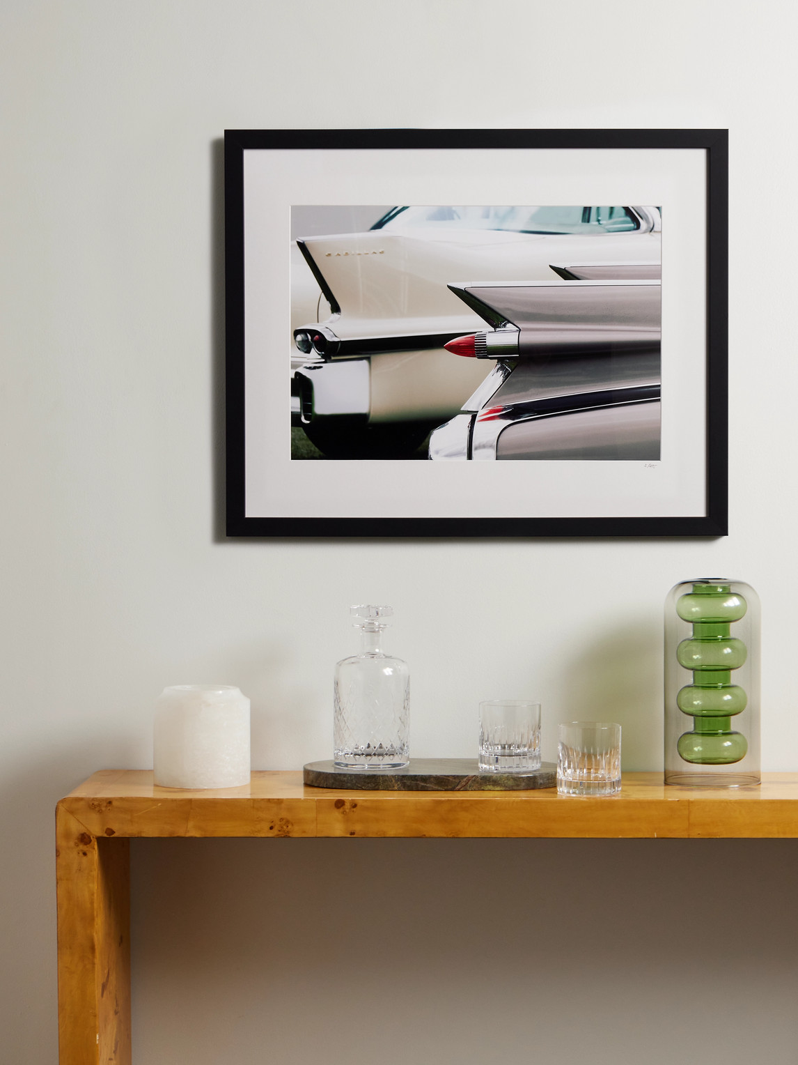 Framed 2022 The London Concours Print, 20" x 24" — 2