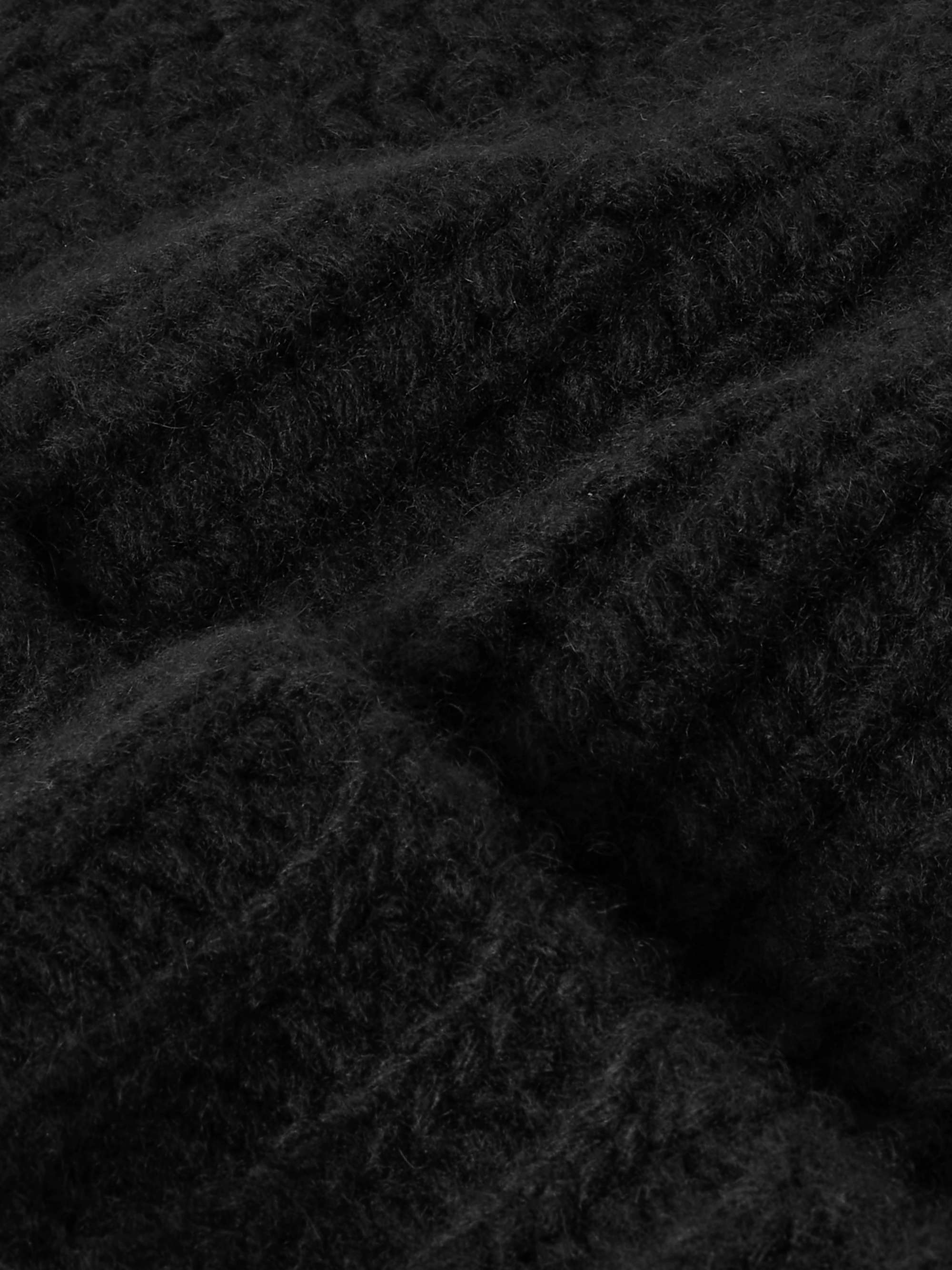 JOHNSTONS OF ELGIN Ribbed Cashmere Beanie