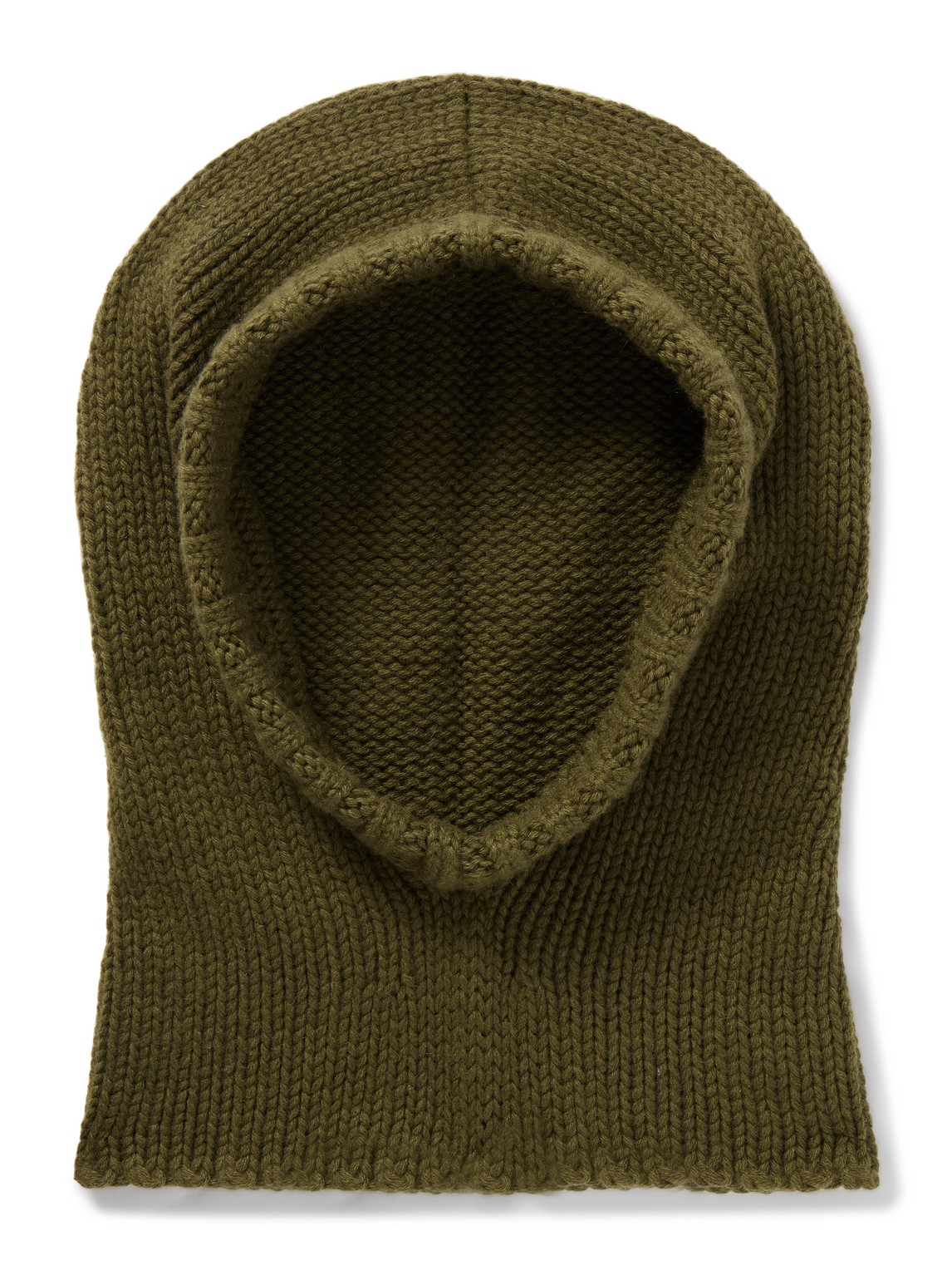 Johnstons Of Elgin Cashmere Balaclava In Green