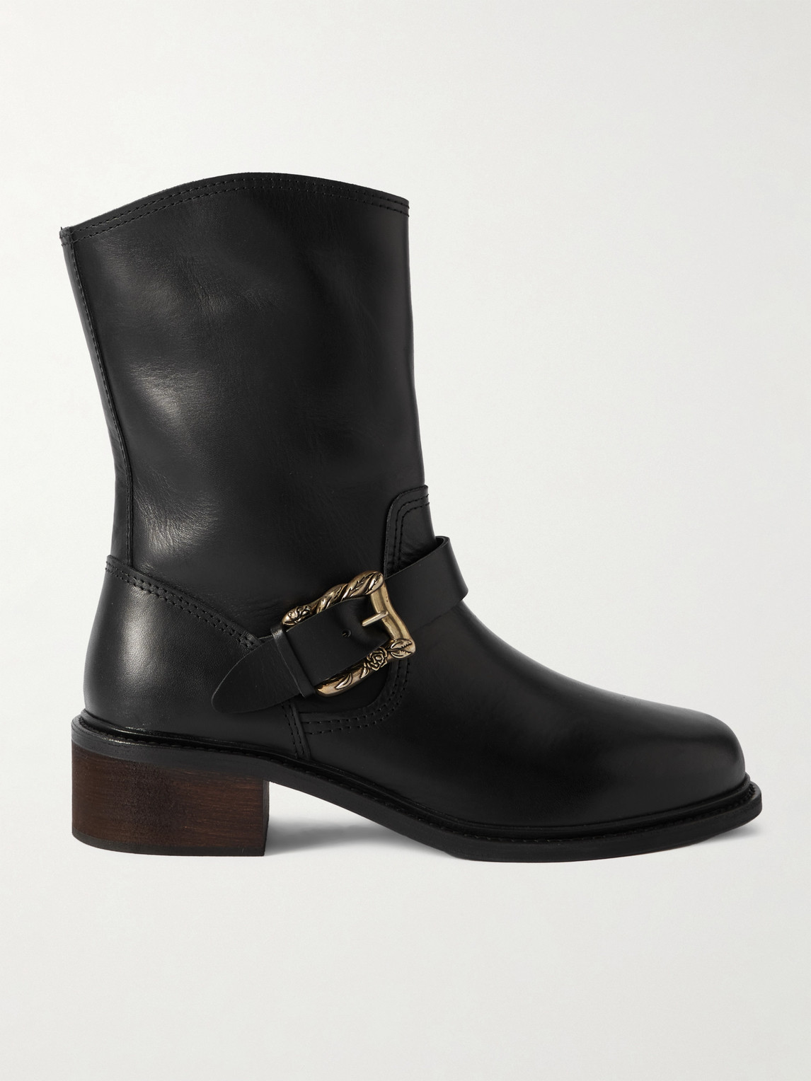 Enfants Riches Déprimés Buckle-Embellished Leather Boots - Men