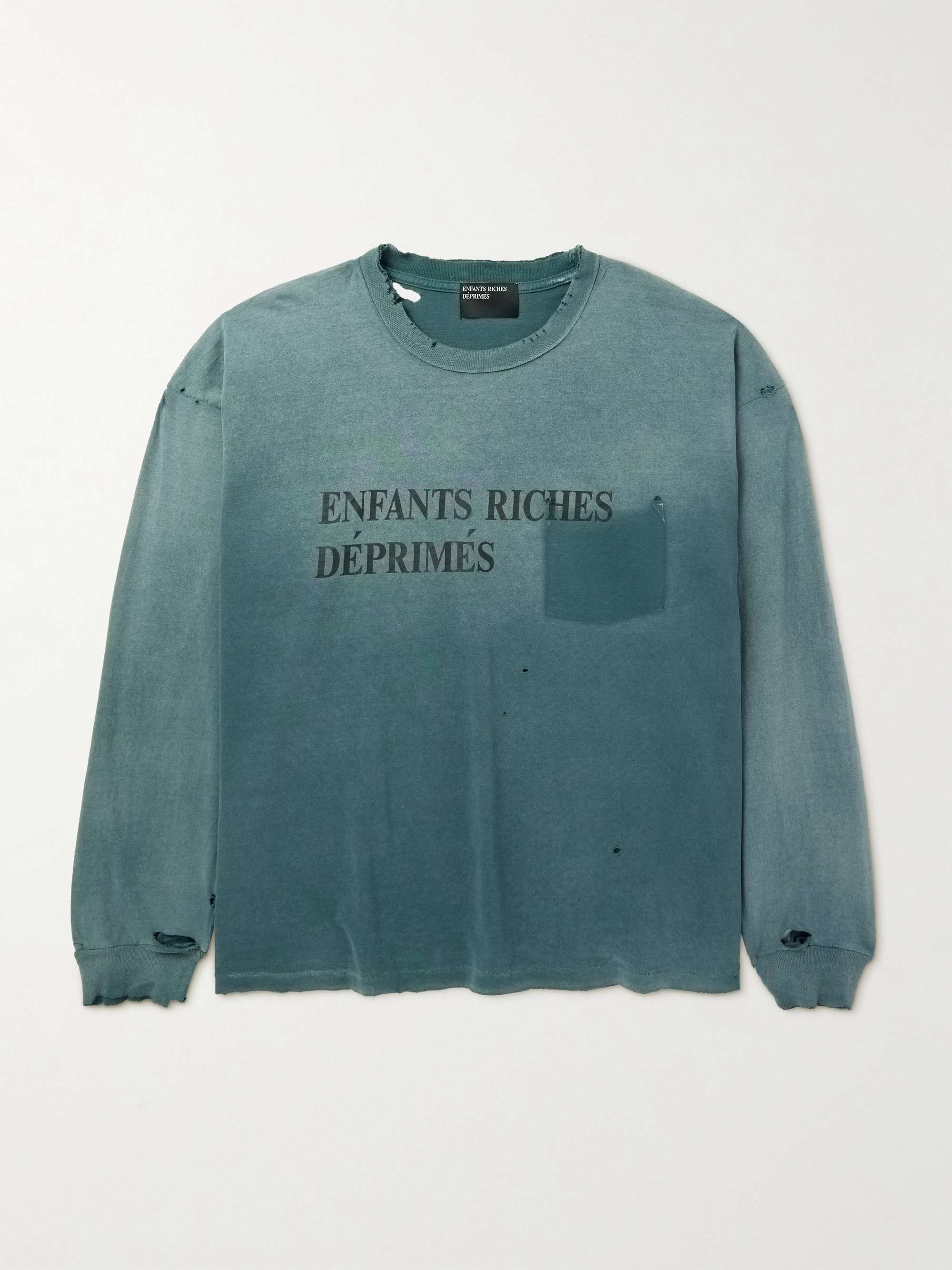 ENFANTS RICHES DÉPRIMÉS | LOGO POCKET T-SHIRT