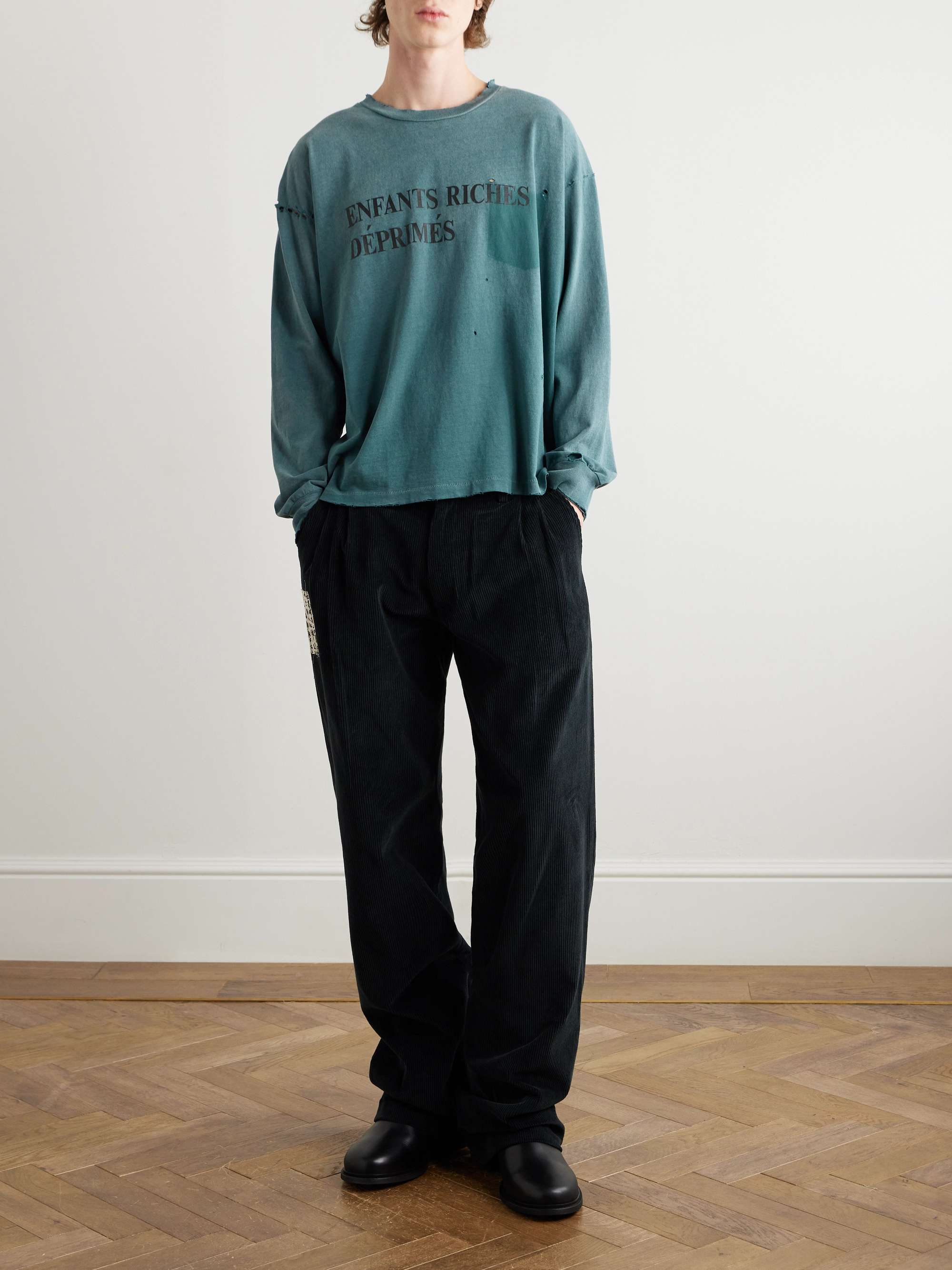 ENFANTS RICHES DÉPRIMÉS | LOGO POCKET T-SHIRT
