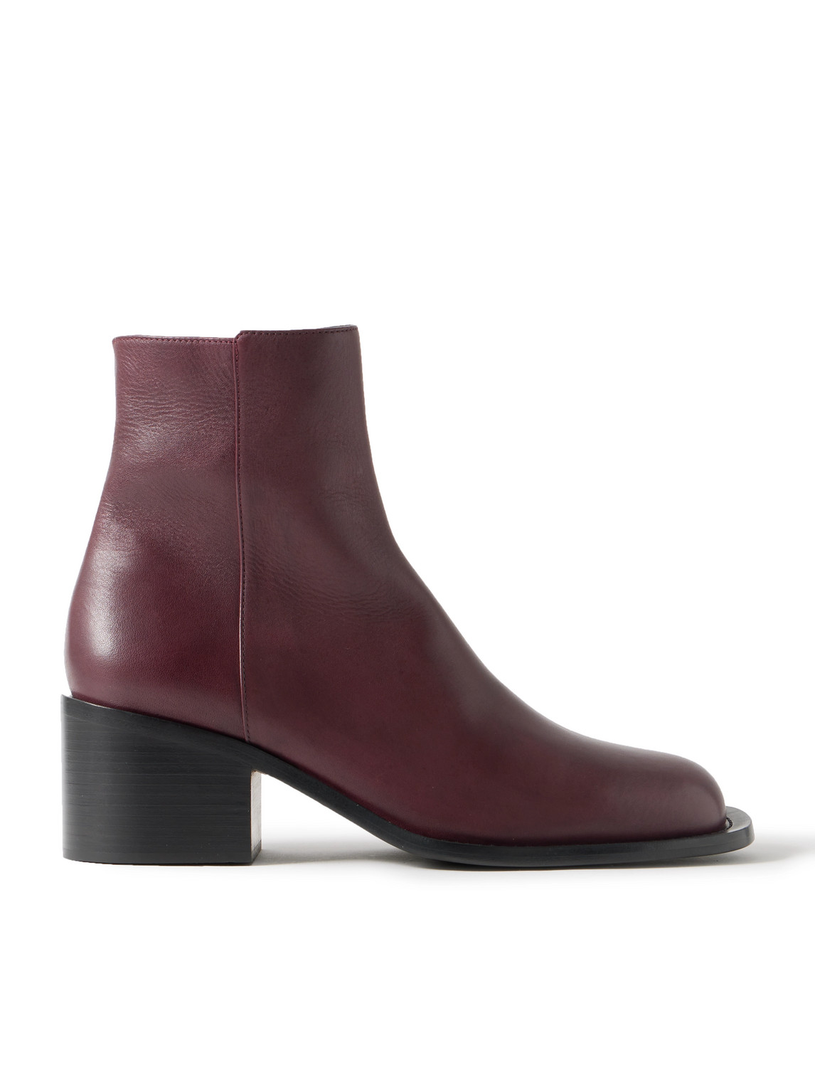 Enfants Riches Deprimes Burgundy Night Version Square Toe Franky Boots