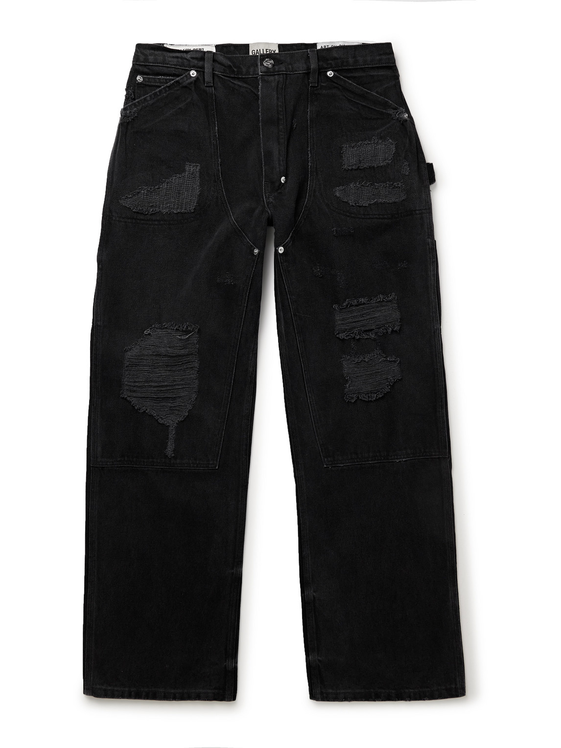 Branko Carpenter Straight-Leg Distressed Jeans