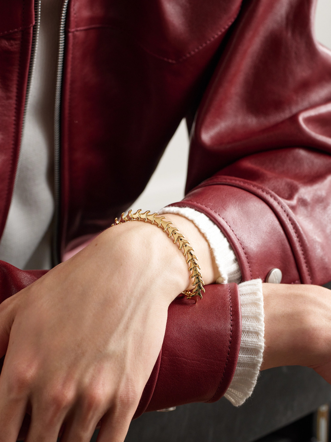 Shaun Leane Serpent's Trace 18-karat Gold Bracelet